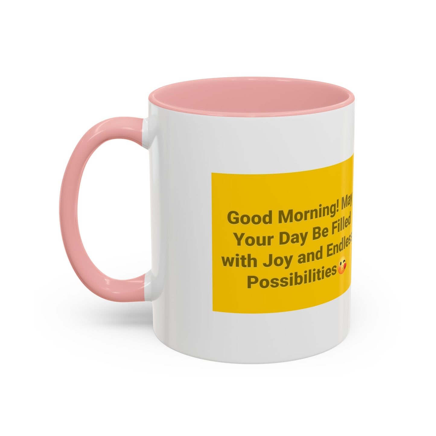 Effervescent Floral Accent Coffee Mug