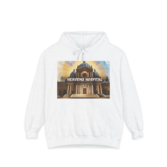 Heaven's Hospital Graphic Hoodie | Unisex Cozy Sweatshirt, Perfect Gift for Friends, Casual Wear, Unique Style