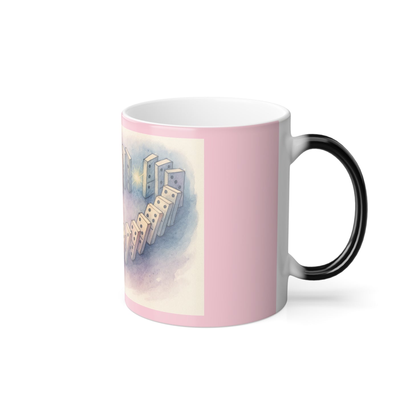 "Something has to happen" Femanine Color Morphing Mug, 11oz