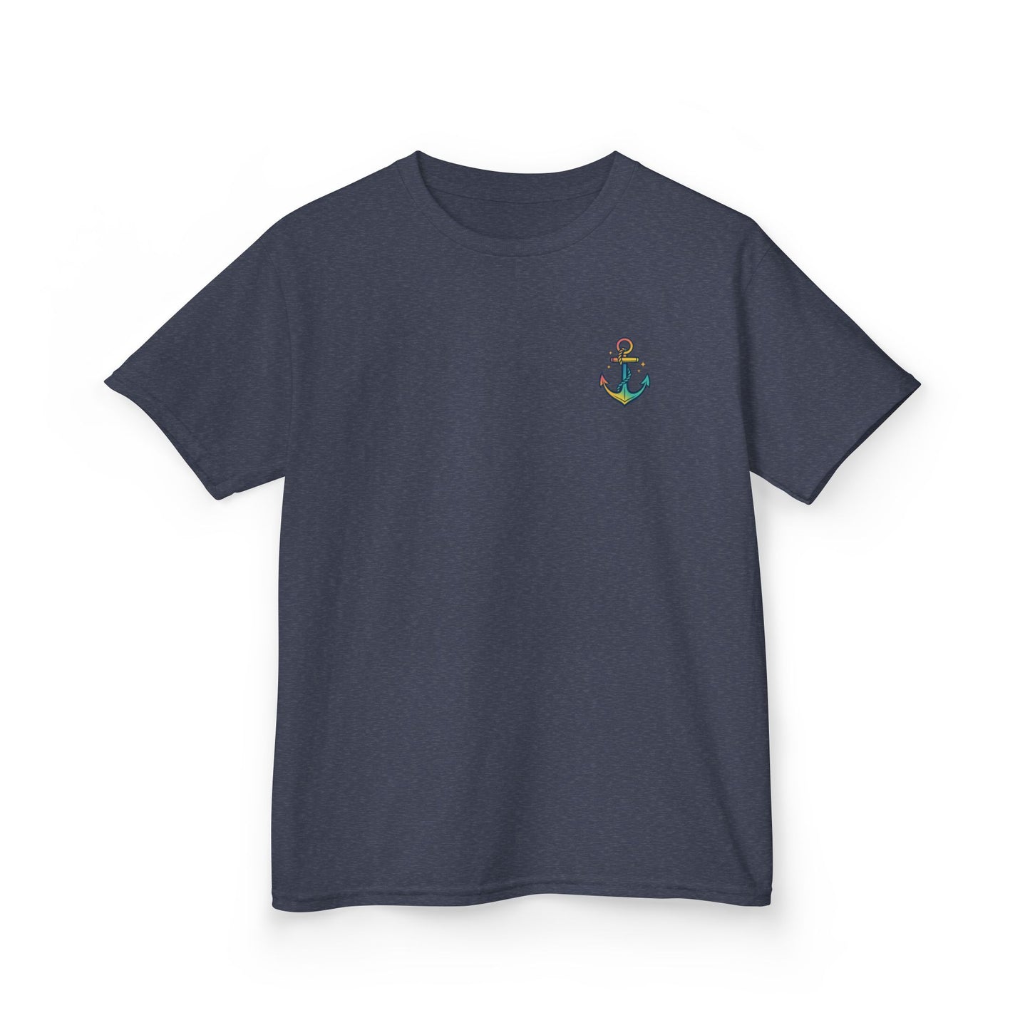 Soul Mistas Cruise 2026 Kids Summer Vibes Tee, Anchor Design, Tropical Fun Shirt, Vacation Wear, Beach Party Apparel, Gift for Kids