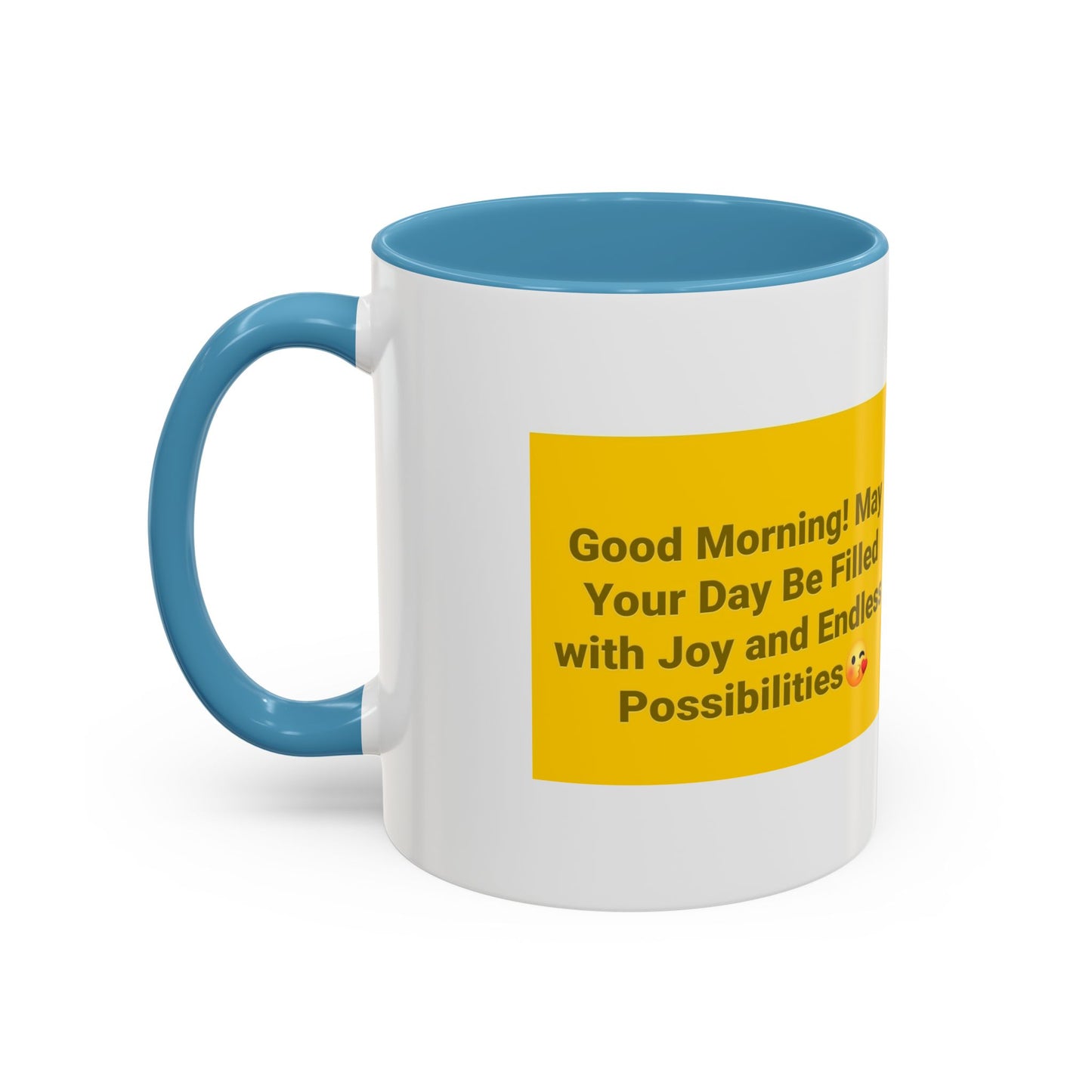 Effervescent Floral Accent Coffee Mug