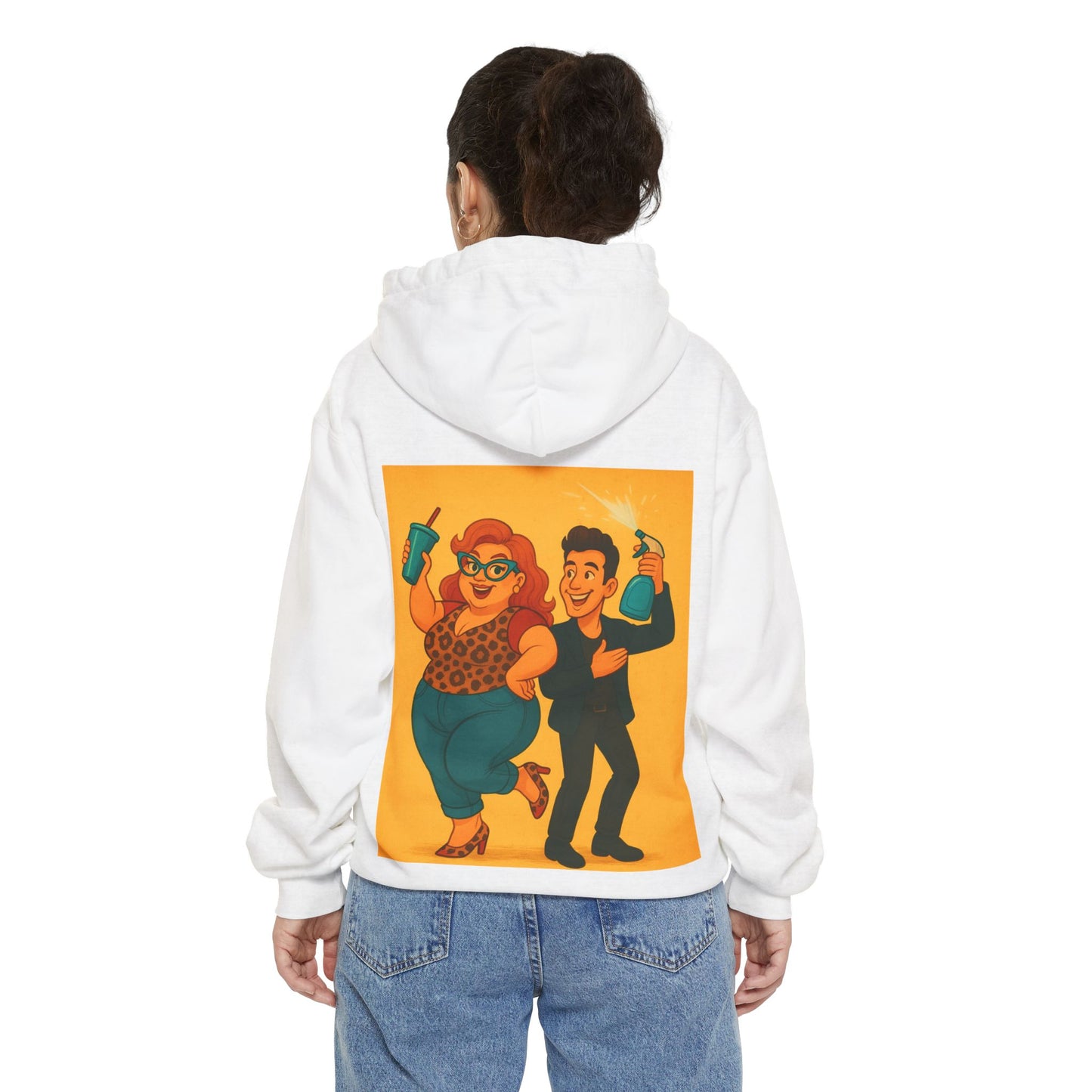 Heaven's Hospital Graphic Hoodie | Unisex Cozy Sweatshirt, Perfect Gift for Friends, Casual Wear, Unique Style