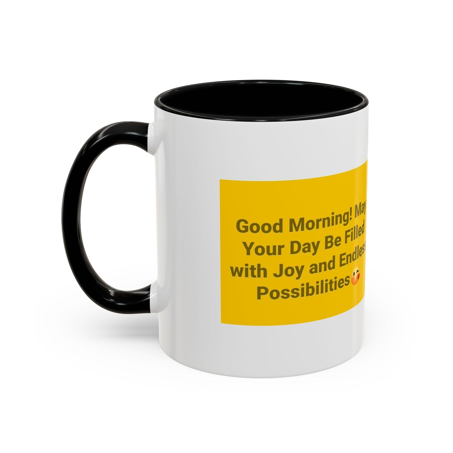 Effervescent Floral Accent Coffee Mug