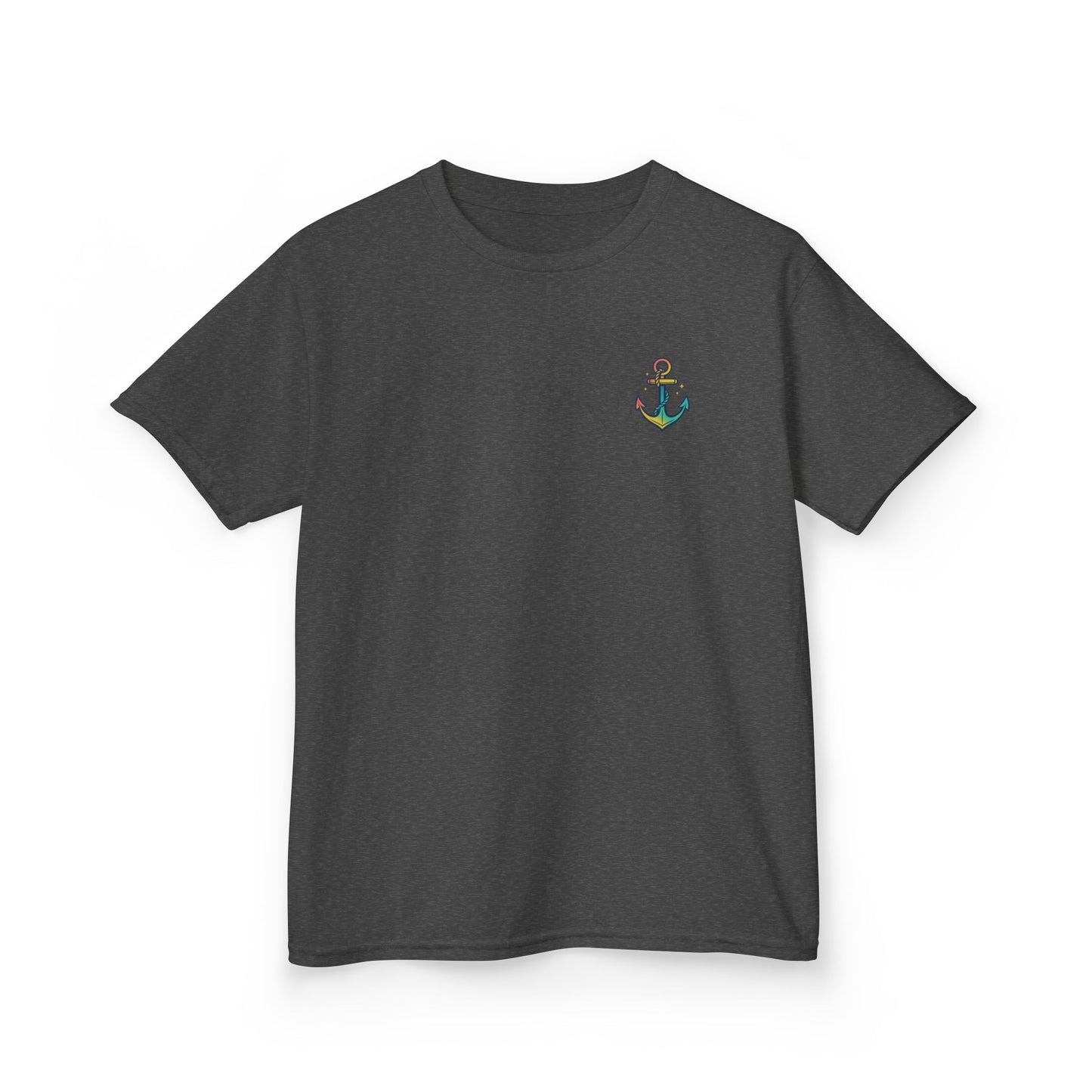 Soul Mistas Cruise 2026 Kids Summer Vibes Tee, Anchor Design, Tropical Fun Shirt, Vacation Wear, Beach Party Apparel, Gift for Kids