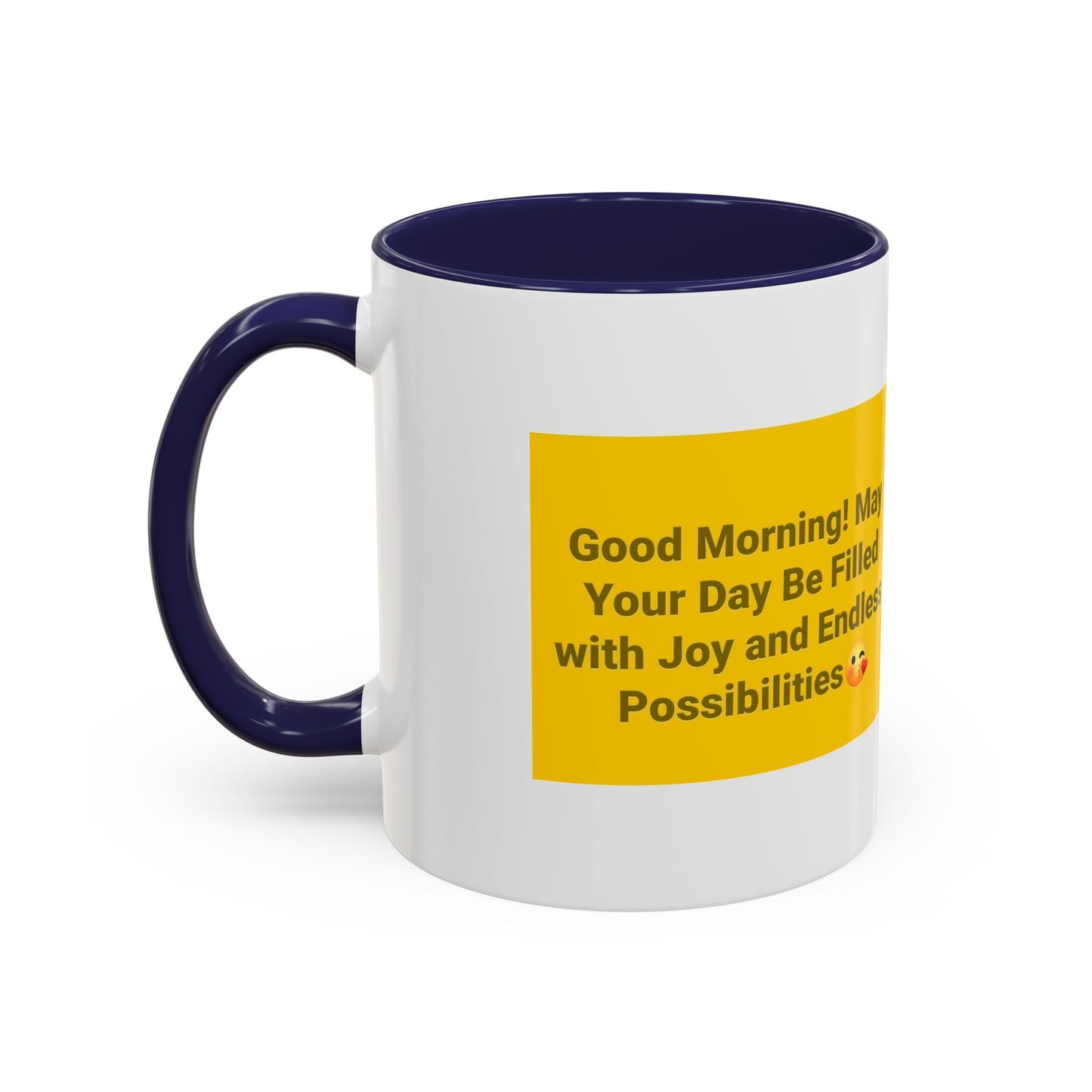 Effervescent Floral Accent Coffee Mug