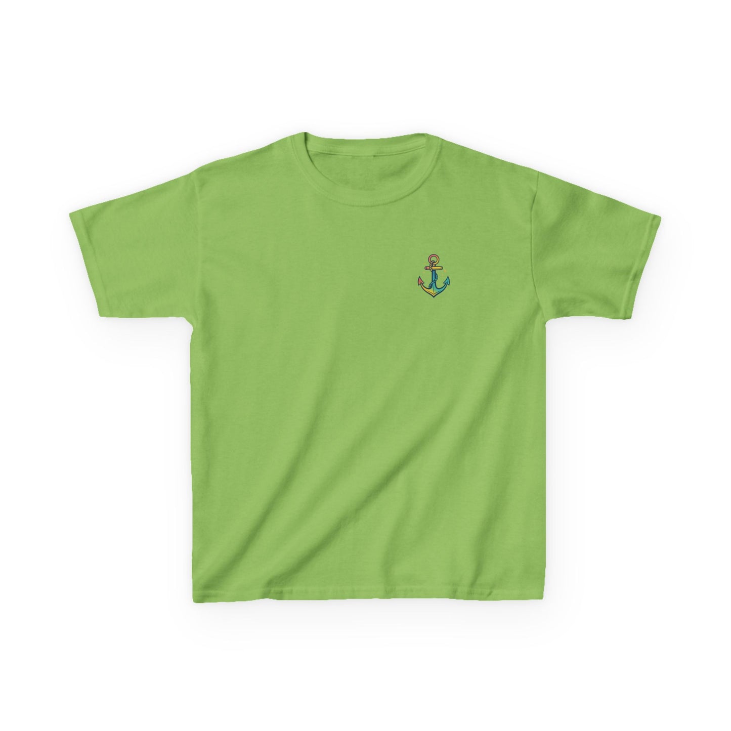 Soul Mistas Cruise 2026 Kids Summer Vibes Tee, Anchor Design, Tropical Fun Shirt, Vacation Wear, Beach Party Apparel, Gift for Kids