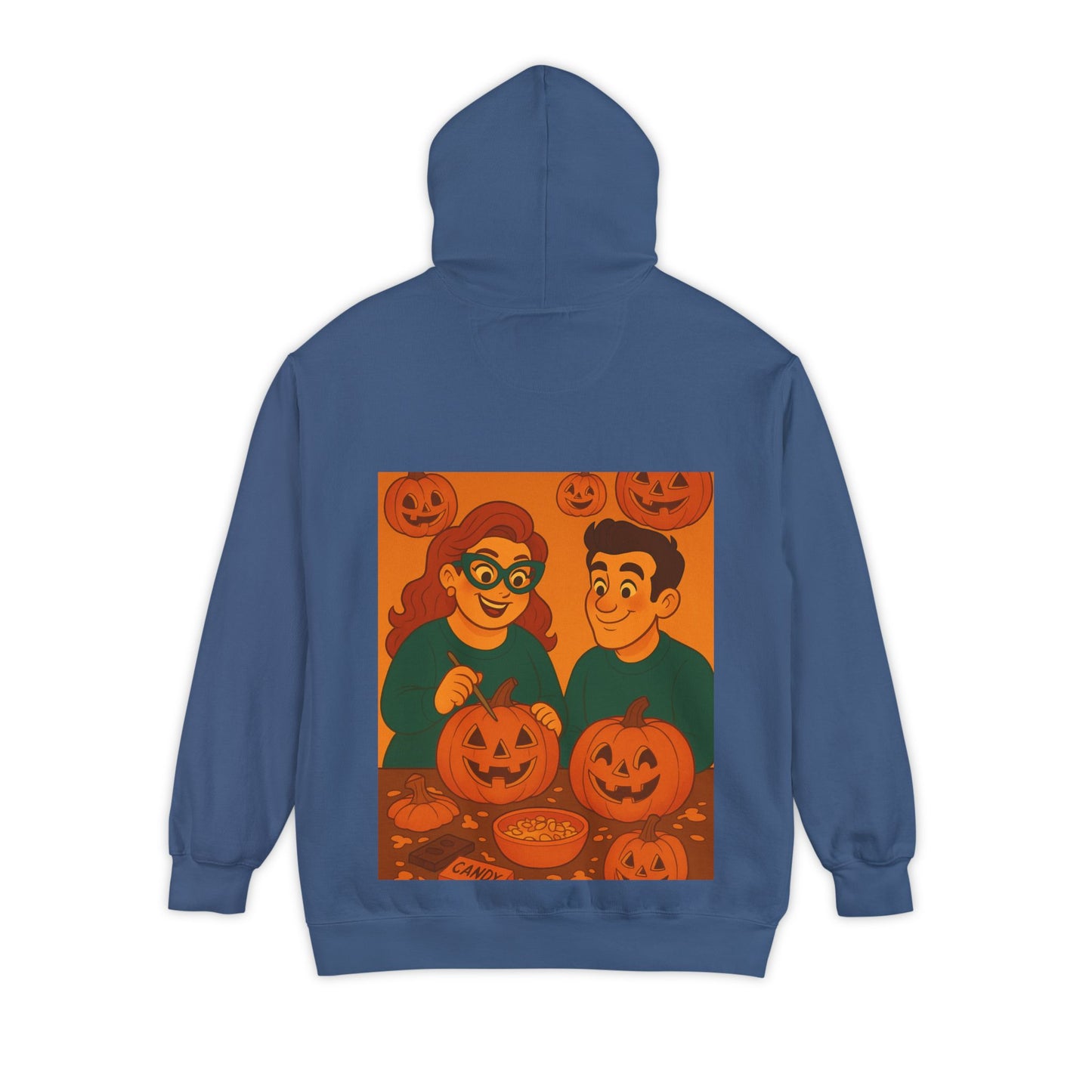 Halloween Graphic Hoodie | Unisex Cozy Sweatshirt, Perfect Gift for Friends, Casual Wear, Unique Style