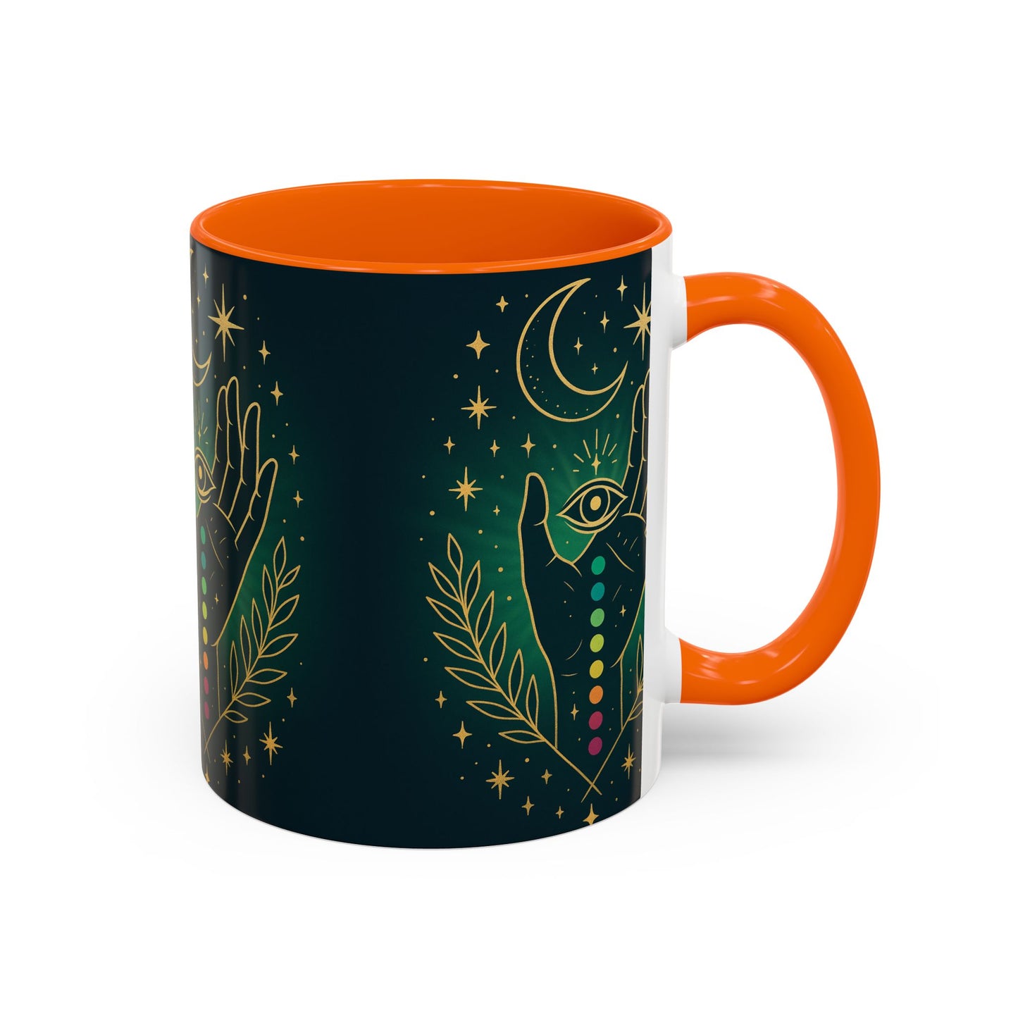 Chakra Accent Coffee Mug (11, 15oz)