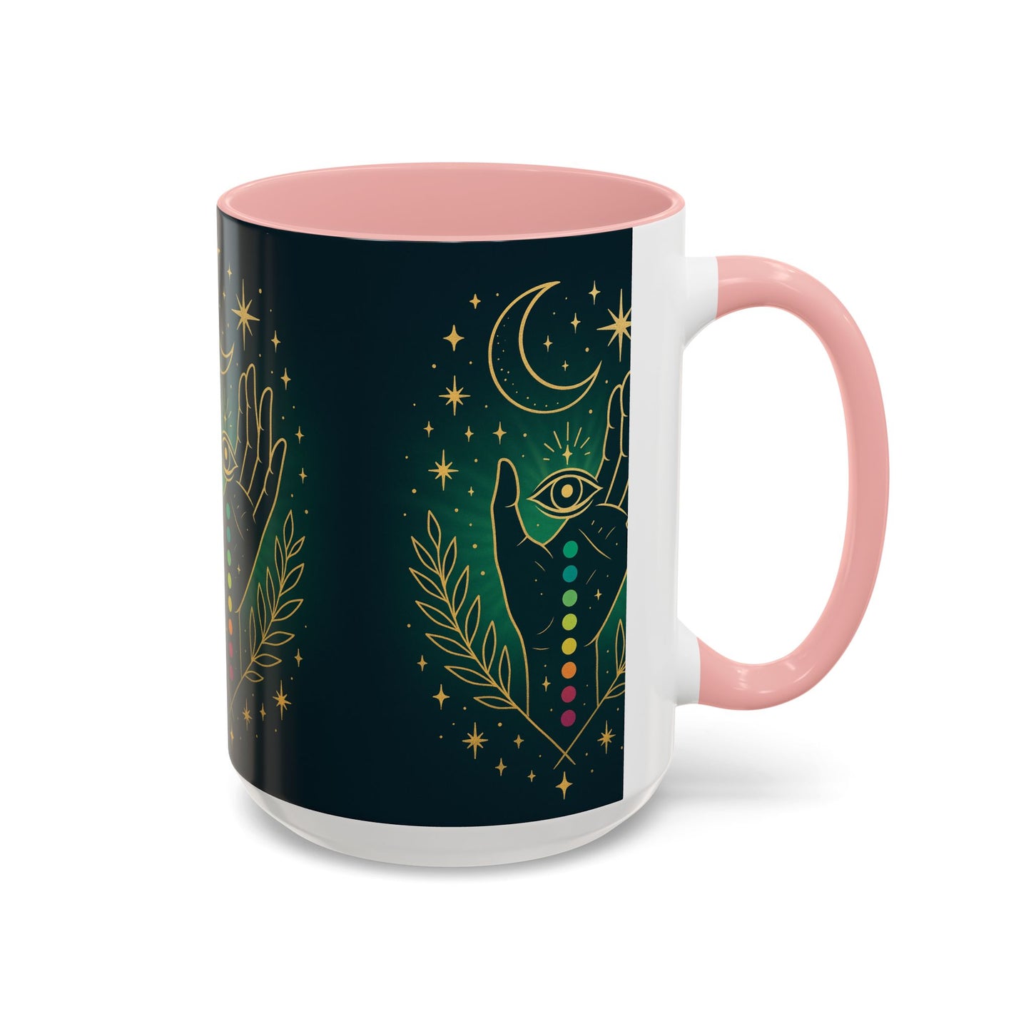 Chakra Accent Coffee Mug (11, 15oz)