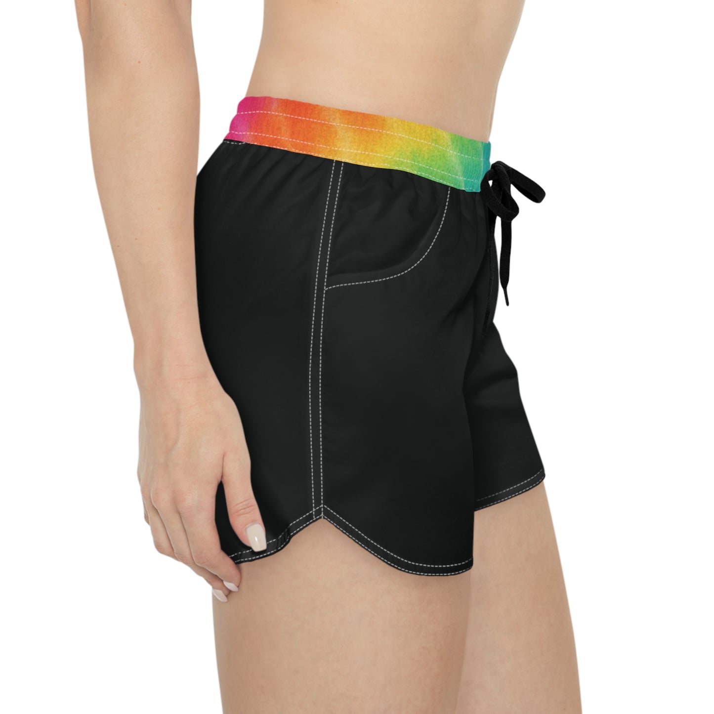 Soul Sistas and Mistas Cruise 2026 Vibrant Black Women’s Casual Shorts, Trendy Summer Shorts, Festival Wear, Beach Outfit, Comfortable Lounge Shorts