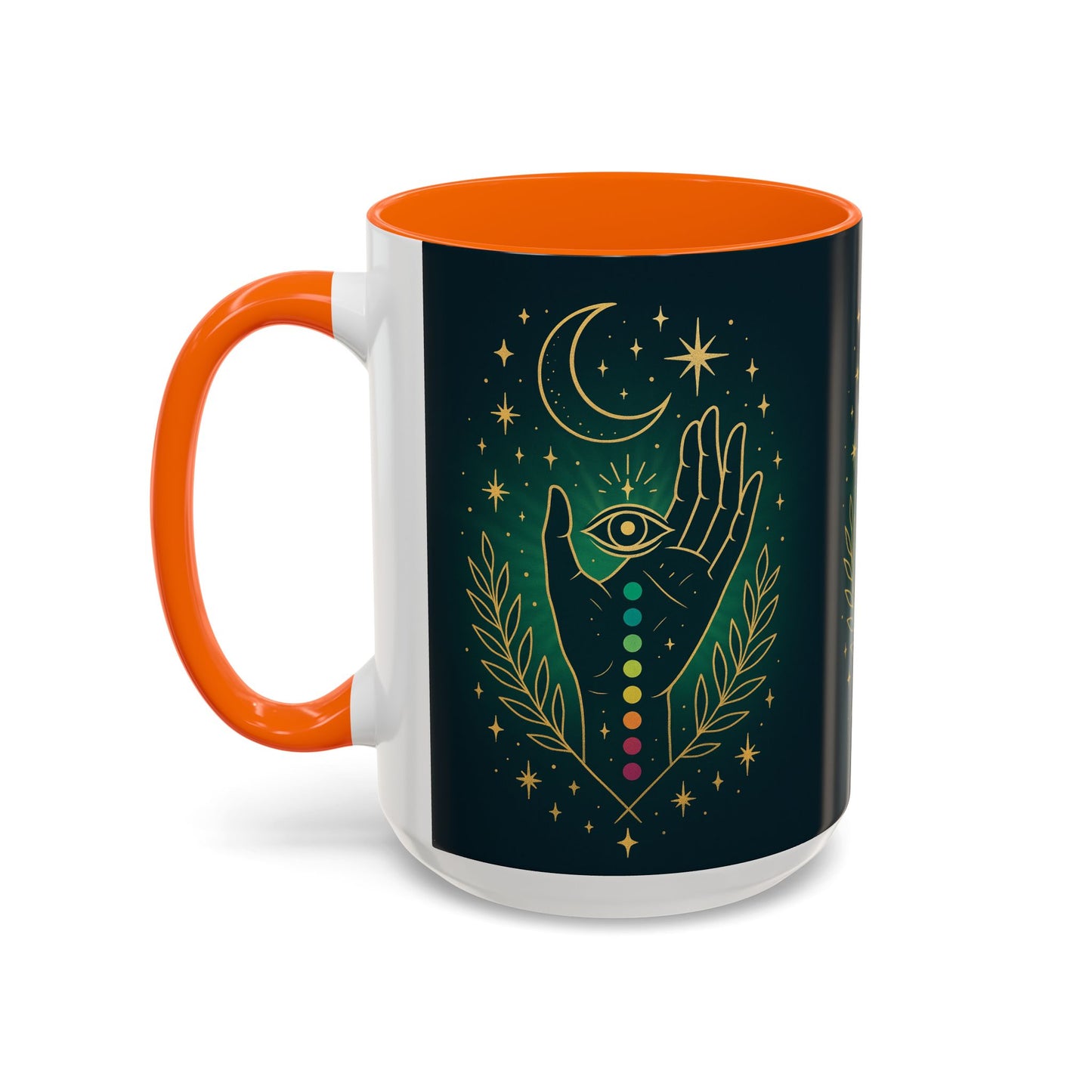 Chakra Accent Coffee Mug (11, 15oz)