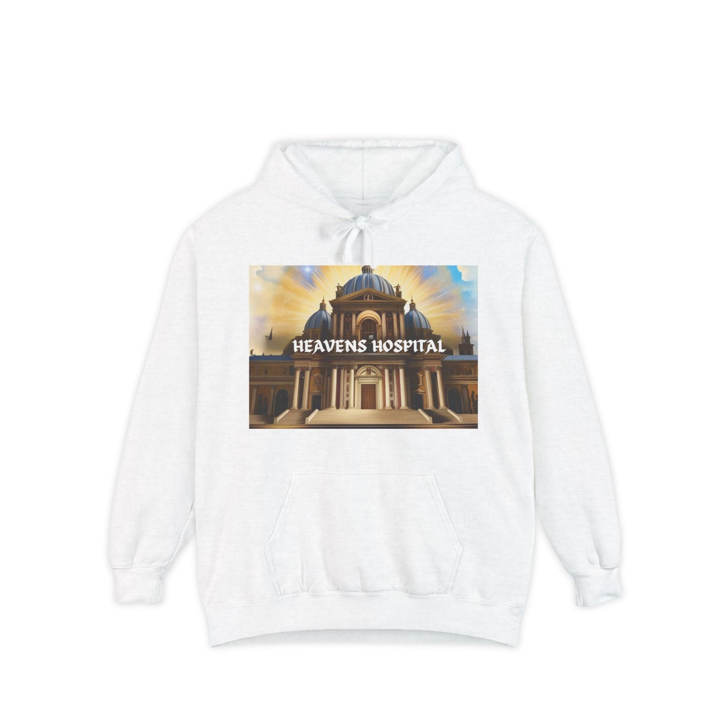 Heaven's Hospital Graphic Hoodie | Unisex Cozy Sweatshirt, Perfect Gift for Friends, Casual Wear, Unique Style