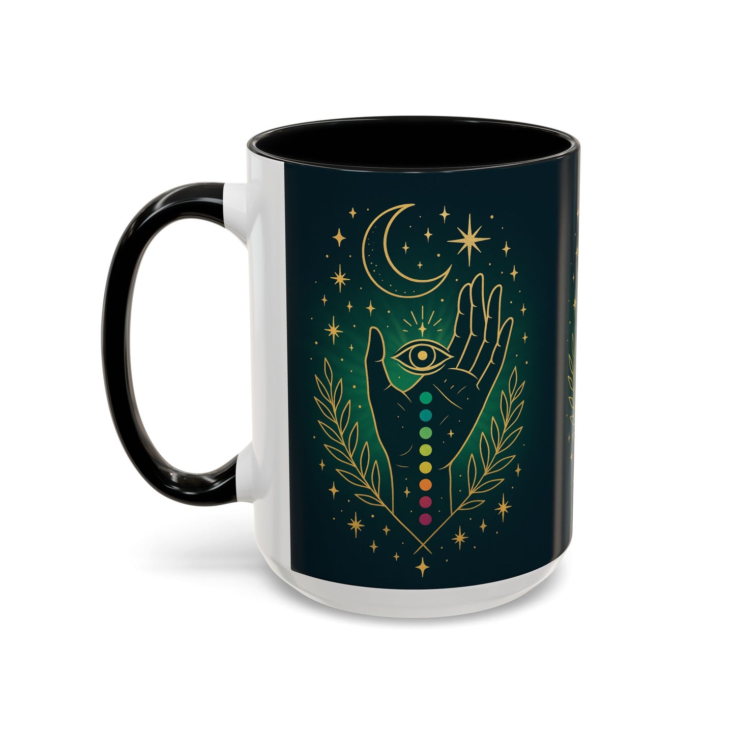 Chakra Accent Coffee Mug (11, 15oz)