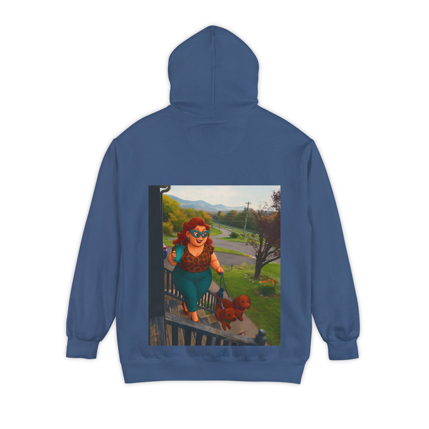 Unisex Garment-Dyed Hoodie