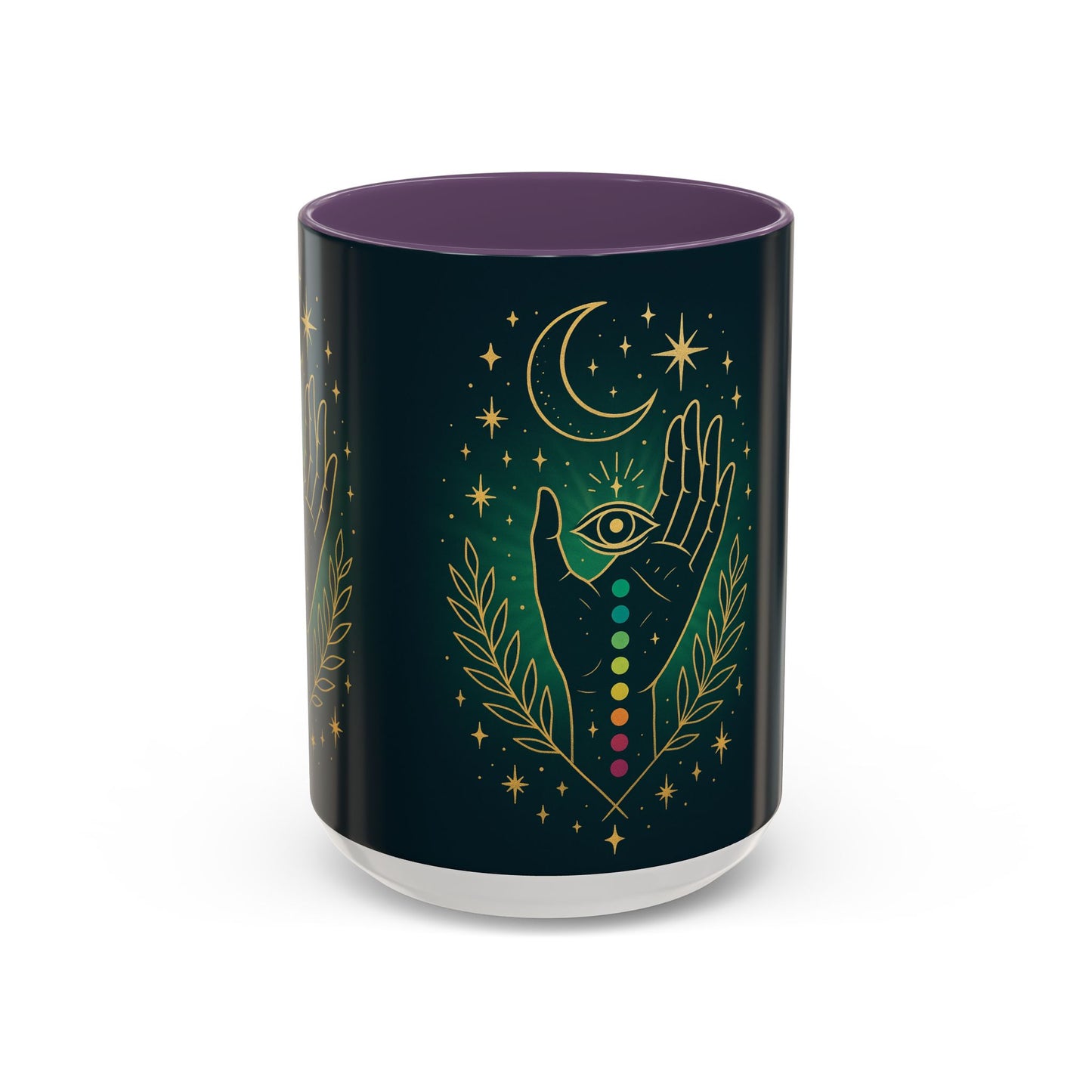 Chakra Accent Coffee Mug (11, 15oz)