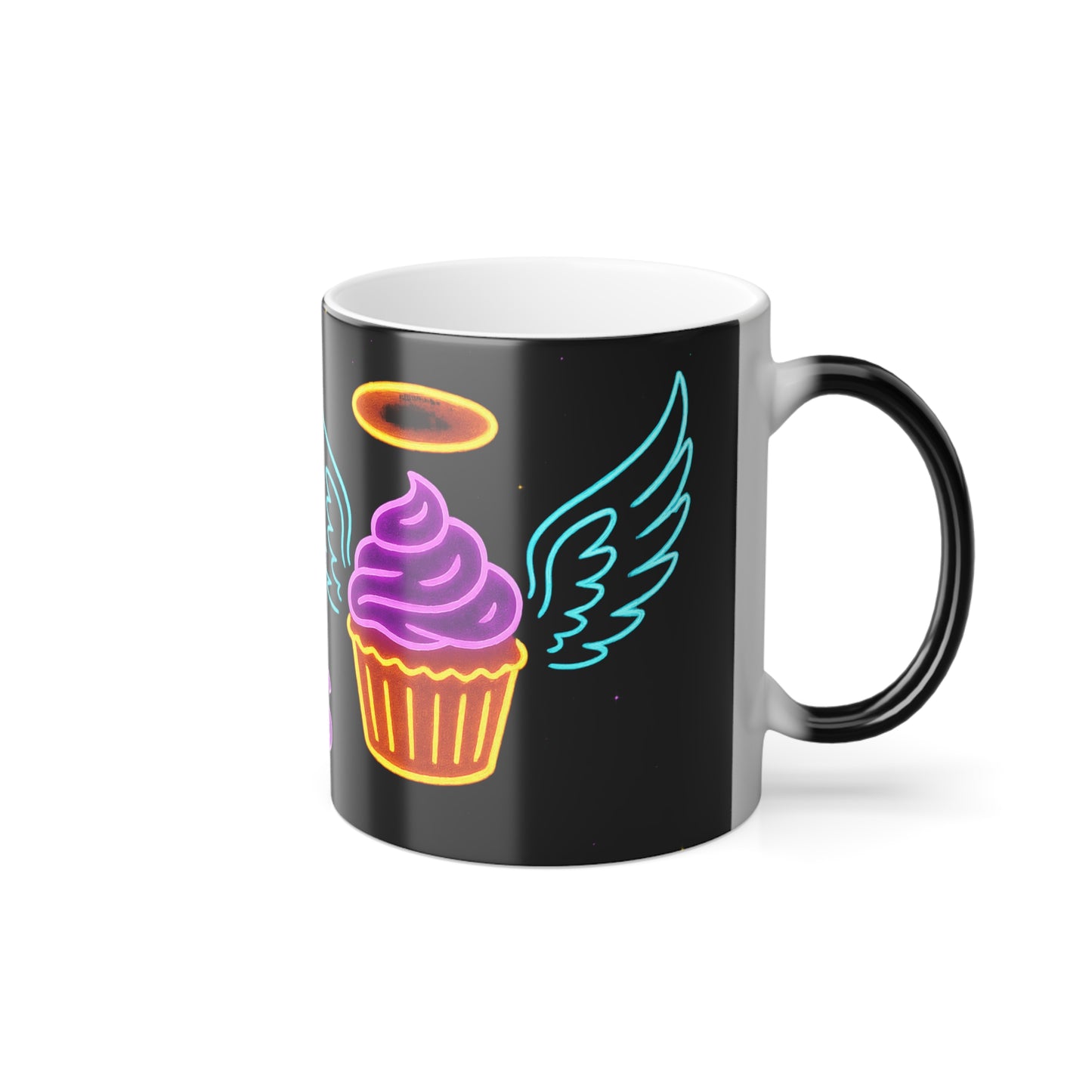 "I got the spirit munchies" Femanine Color Morphing Mug, 11oz