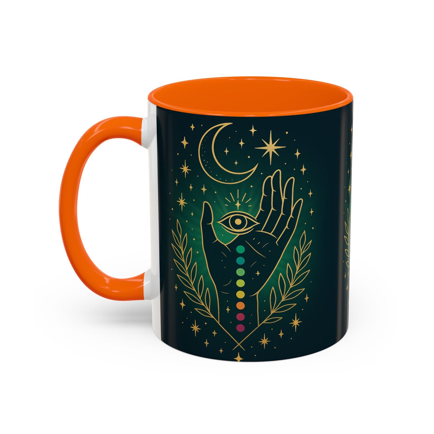Chakra Accent Coffee Mug (11, 15oz)