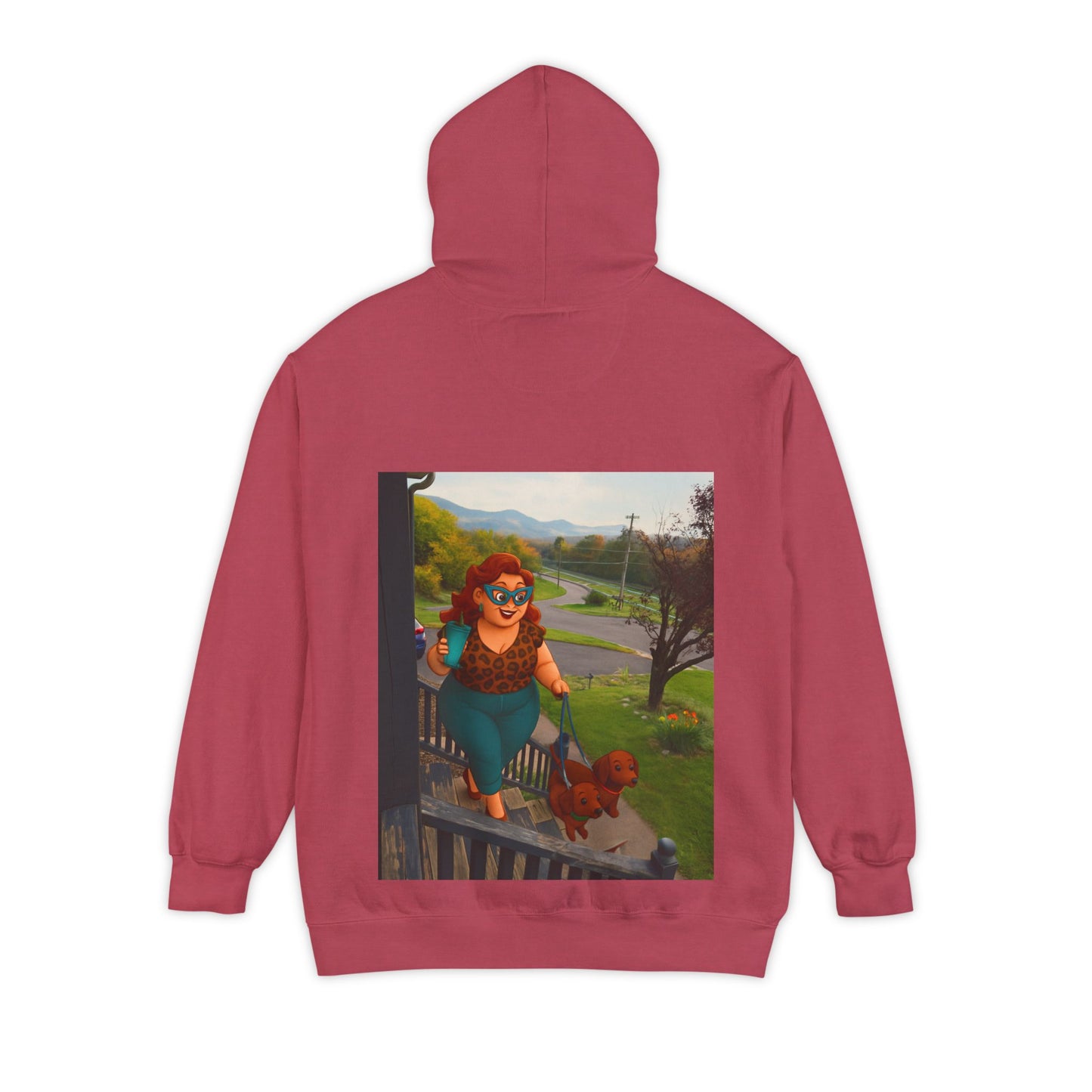 Unisex Garment-Dyed Hoodie