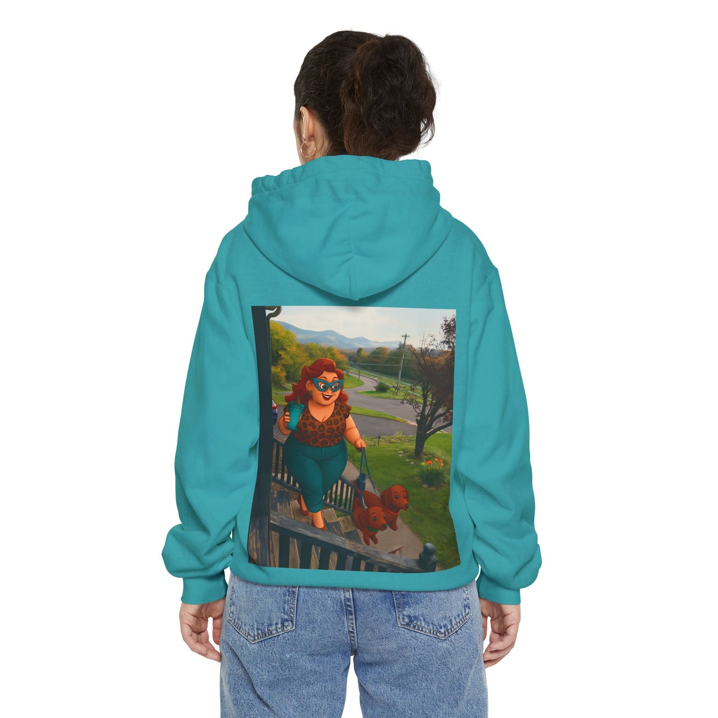 Unisex Garment-Dyed Hoodie