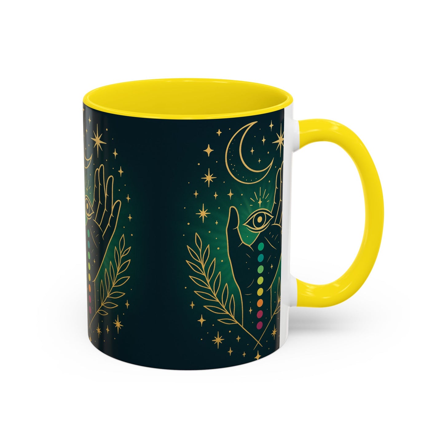 Chakra Accent Coffee Mug (11, 15oz)