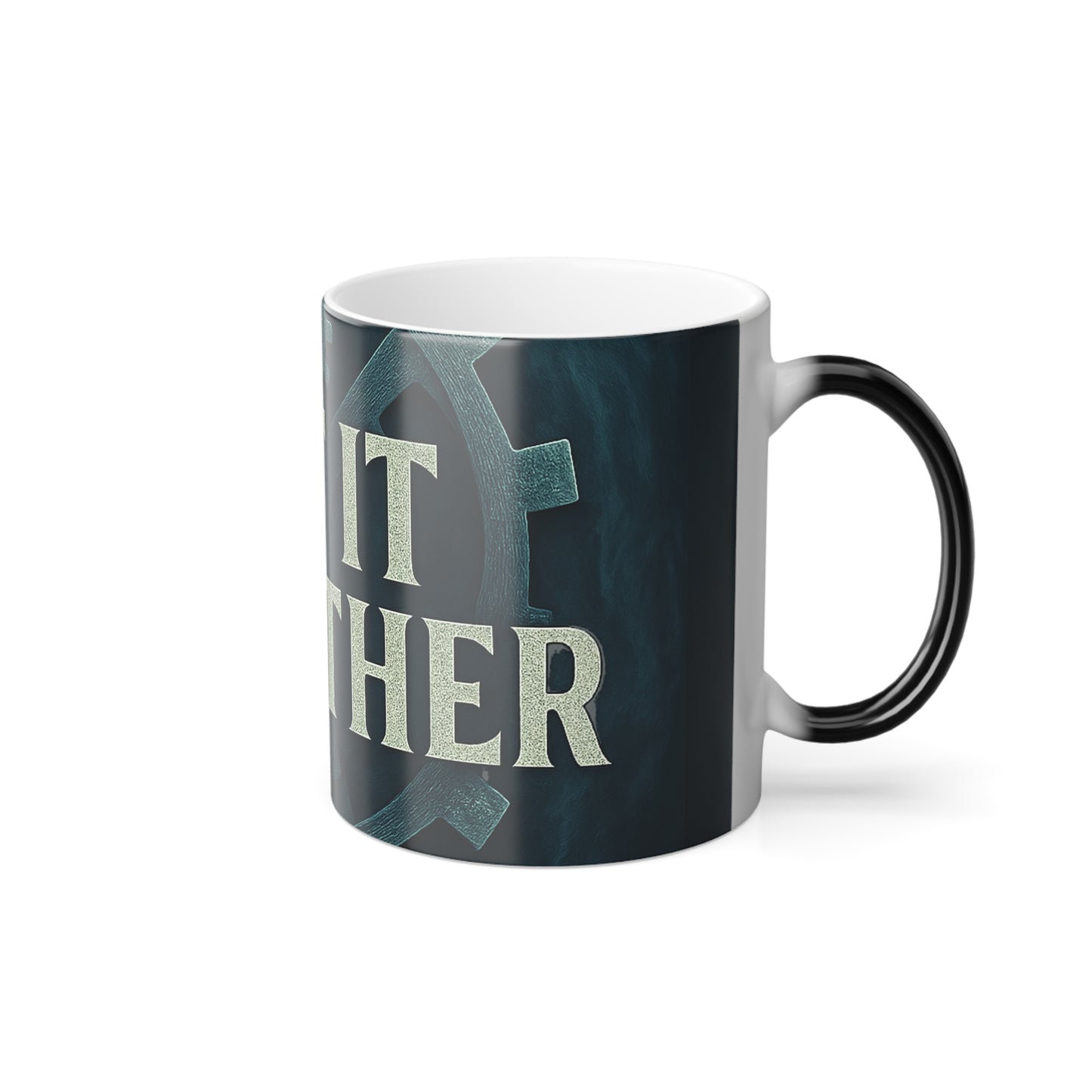 "Get it together" Masculine Color Morphing Mug, 11oz