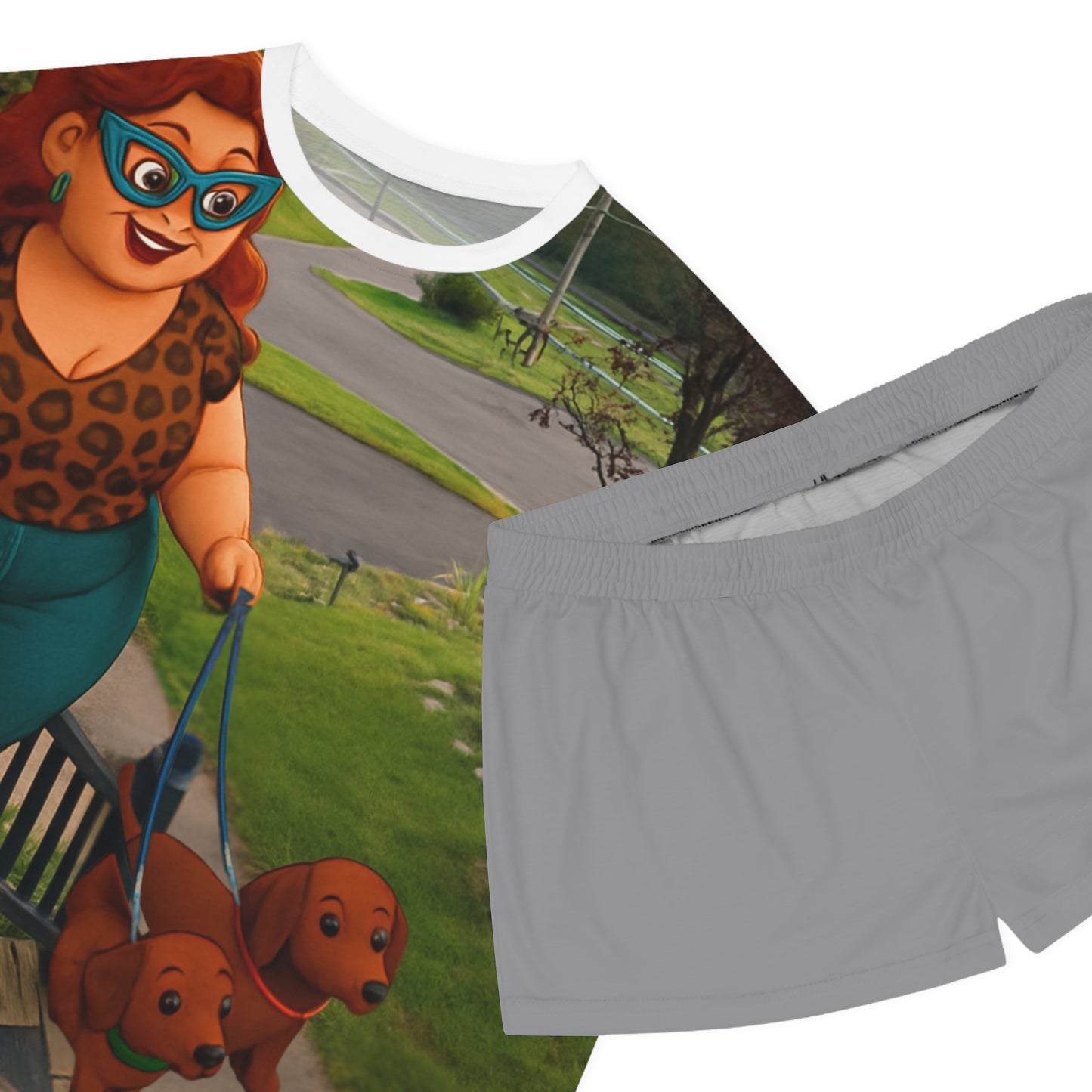 Women's Short Pajama Set (AOP)