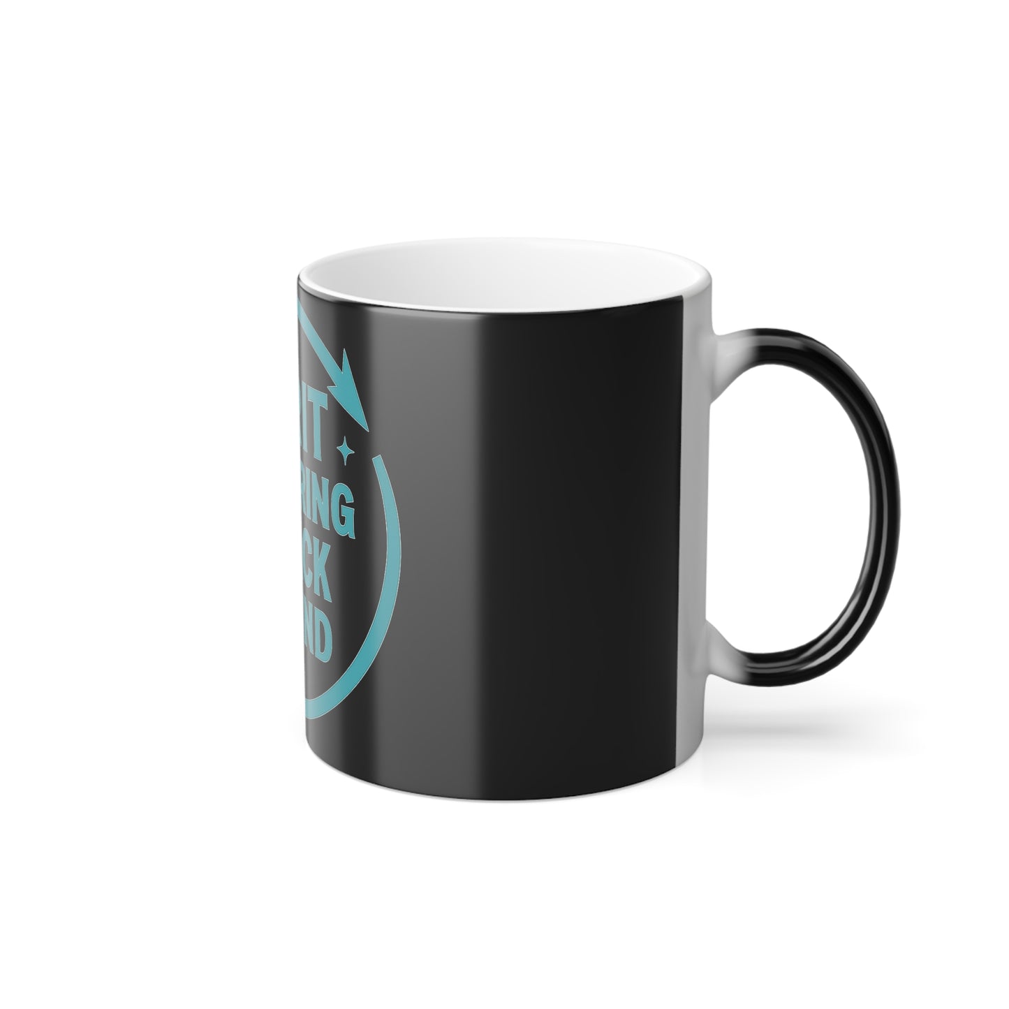 "Spirit will bring it back around" Masculine Color Morphing Mug, 11oz