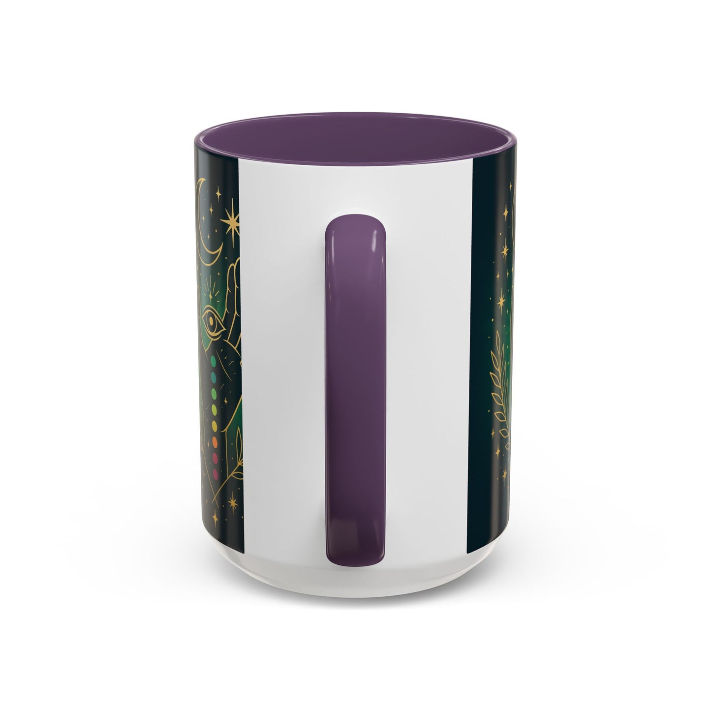 Chakra Accent Coffee Mug (11, 15oz)