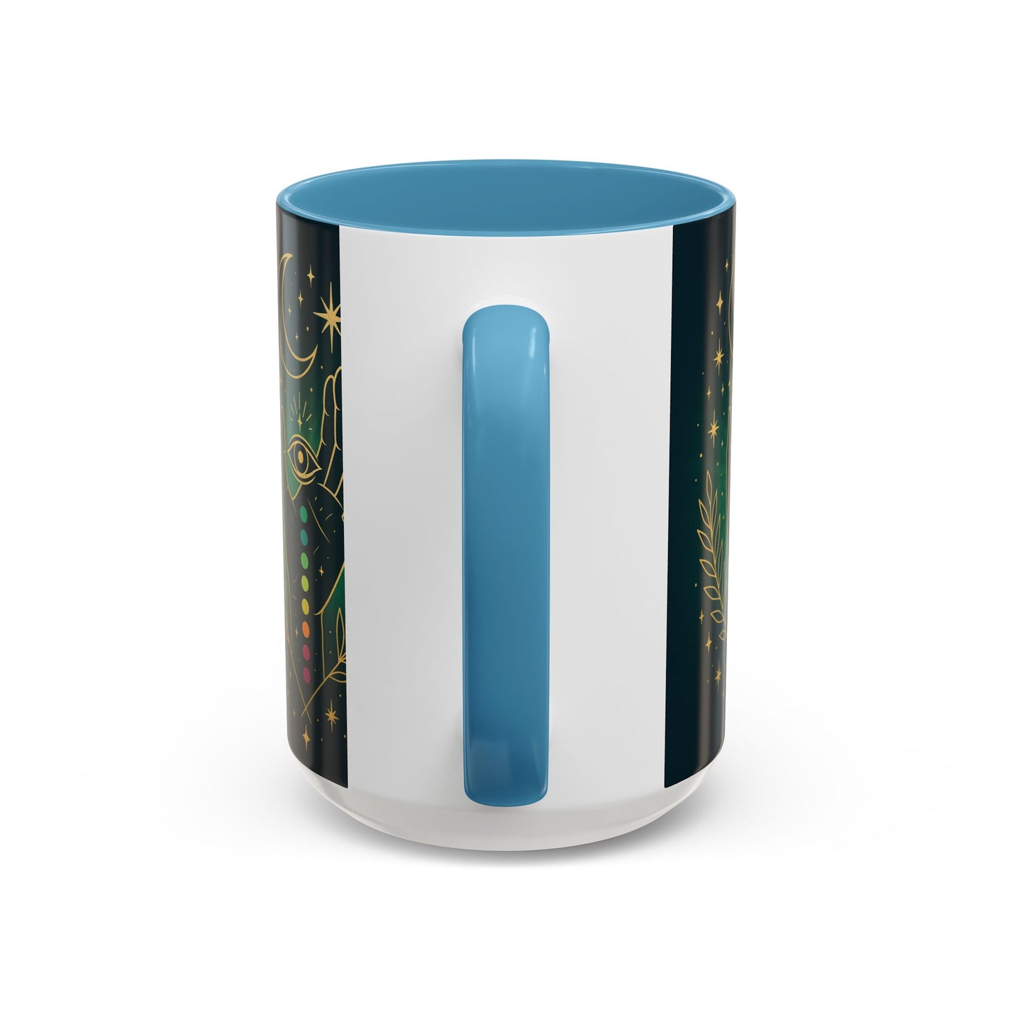 Chakra Accent Coffee Mug (11, 15oz)