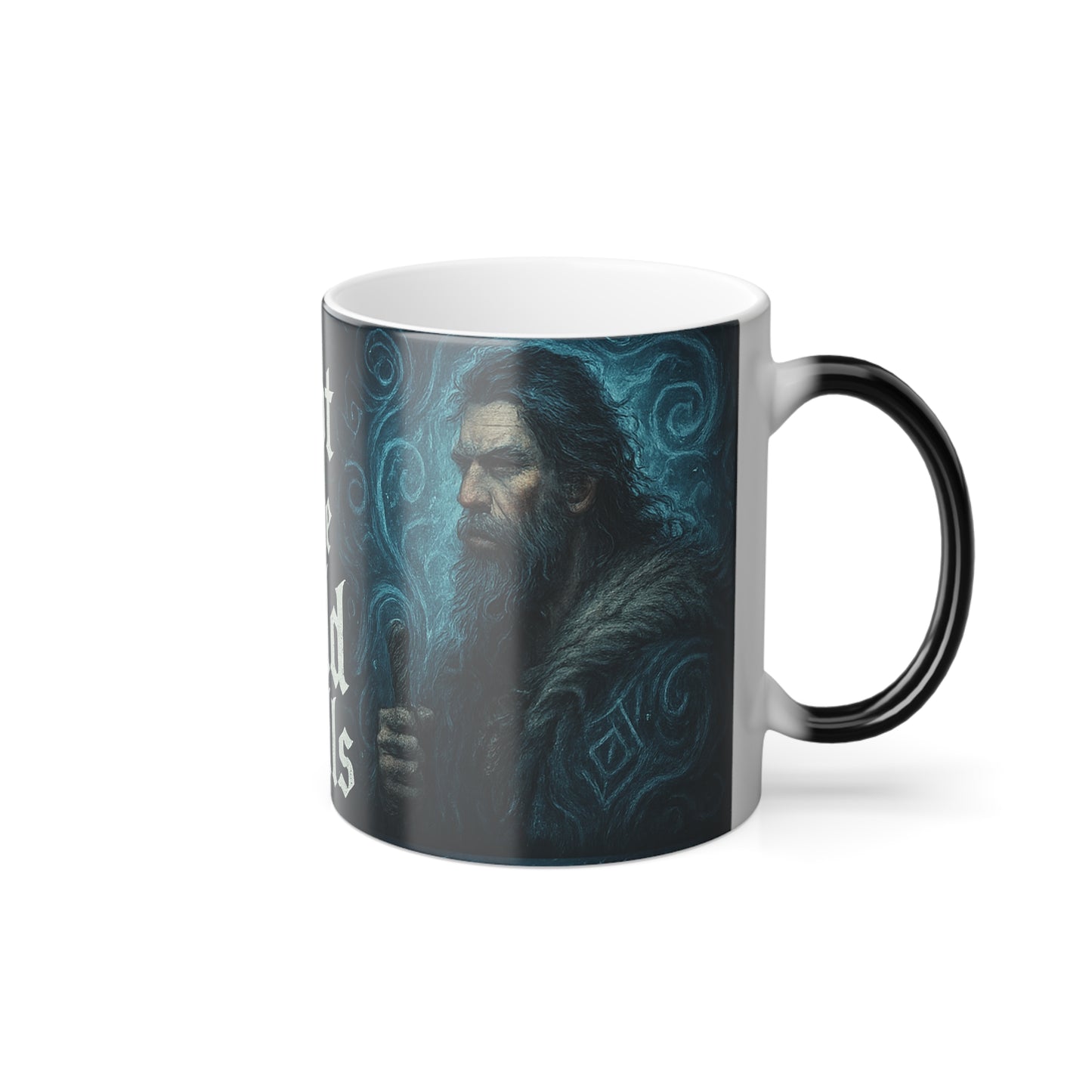 "I got the cold chills" Masculine Color Morphing Mug, 11oz