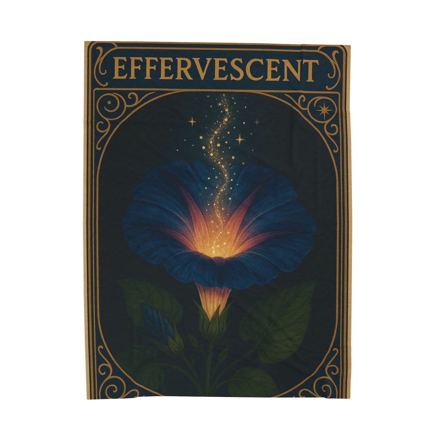 Effervescent Oracle Velveteen Plush Blanket