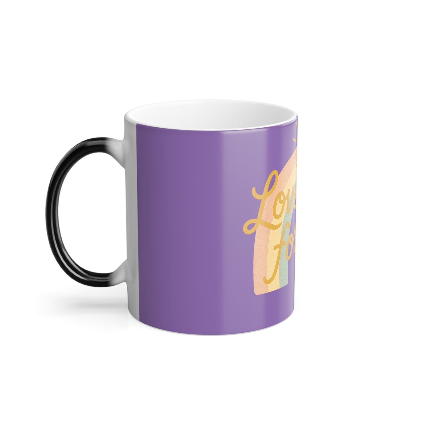 "Love that for you" Femanine Color Morphing Mug, 11oz