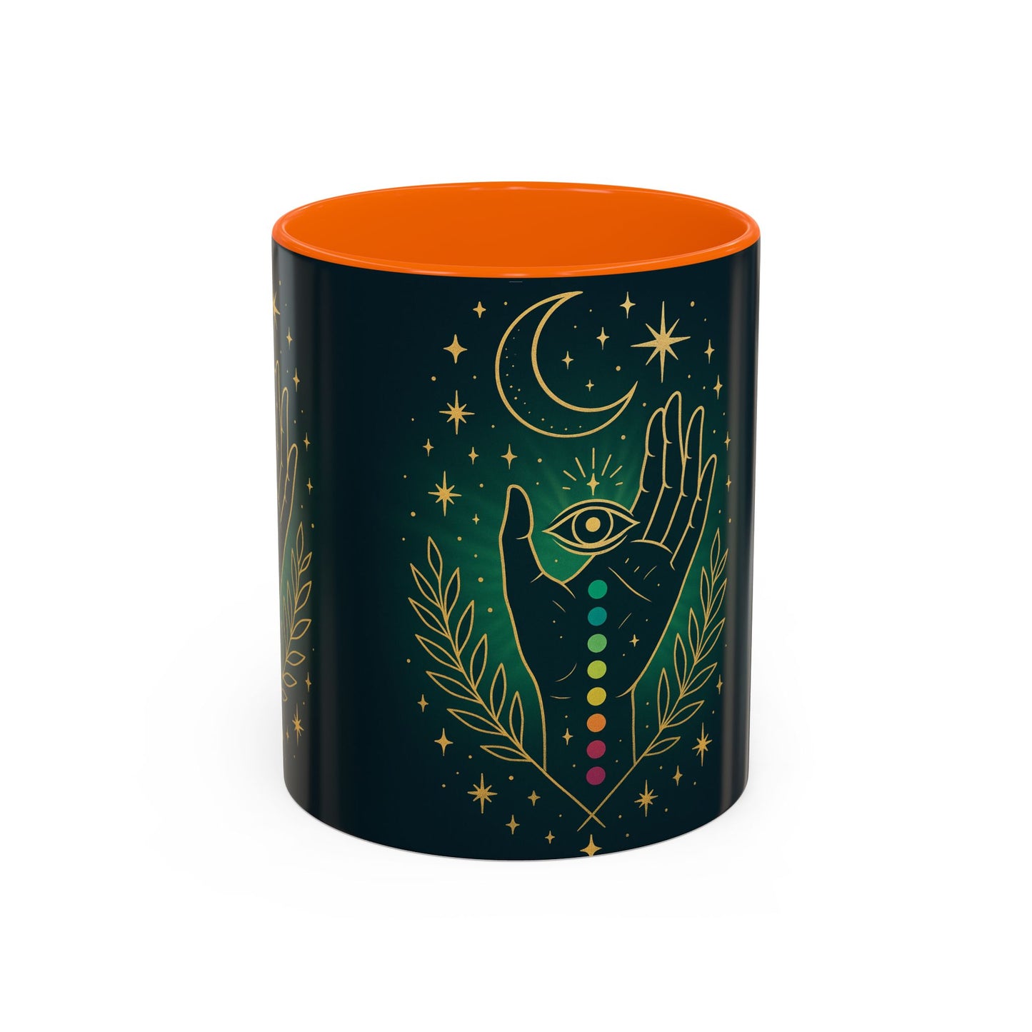 Chakra Accent Coffee Mug (11, 15oz)