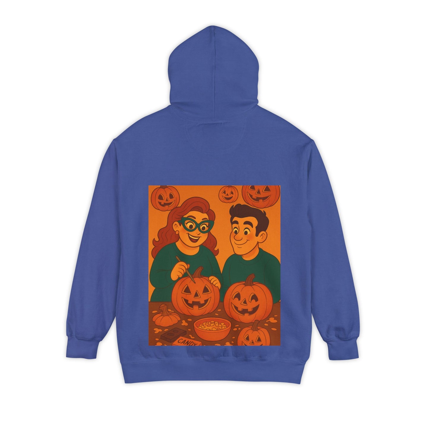 Halloween Graphic Hoodie | Unisex Cozy Sweatshirt, Perfect Gift for Friends, Casual Wear, Unique Style