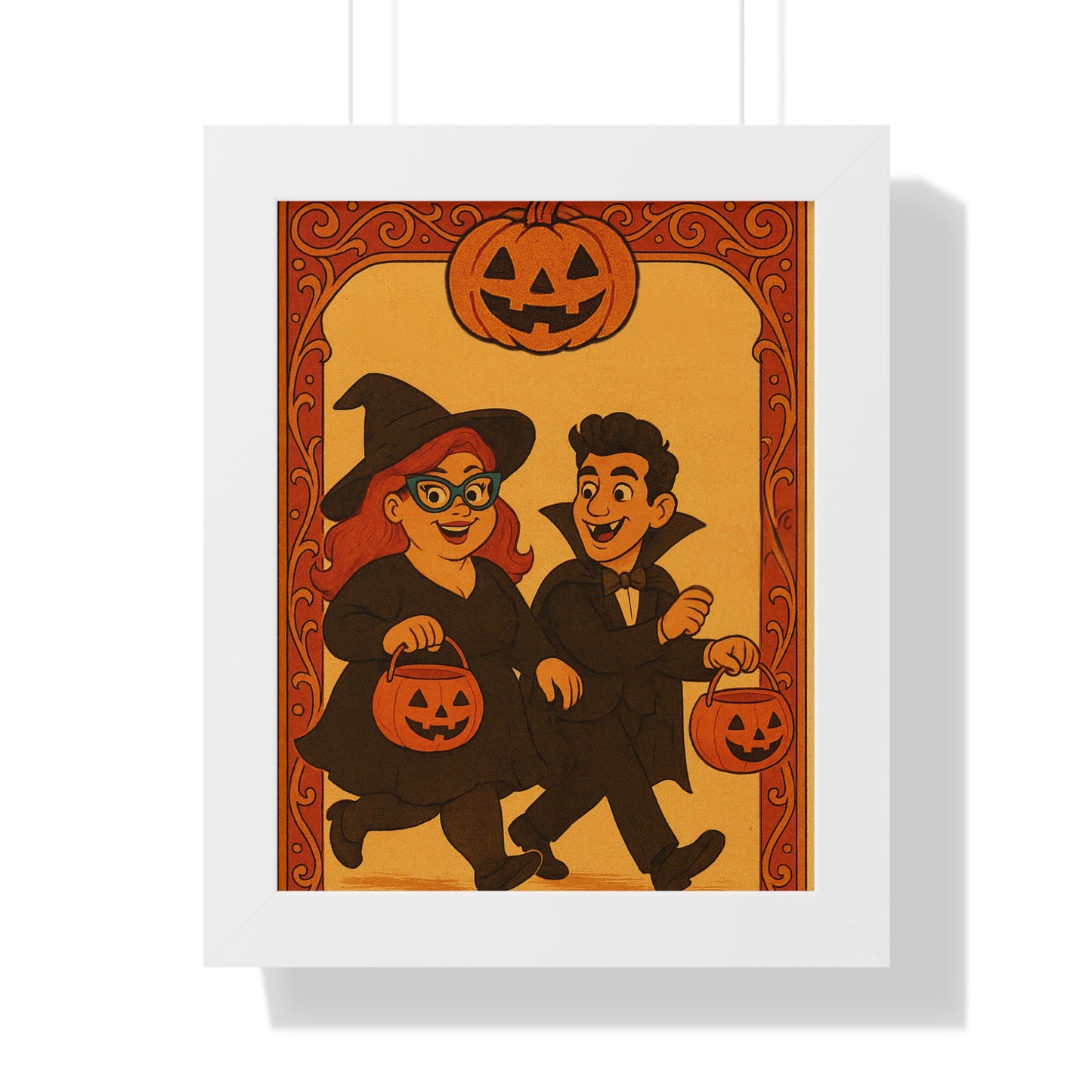 Framed Vertical Poster