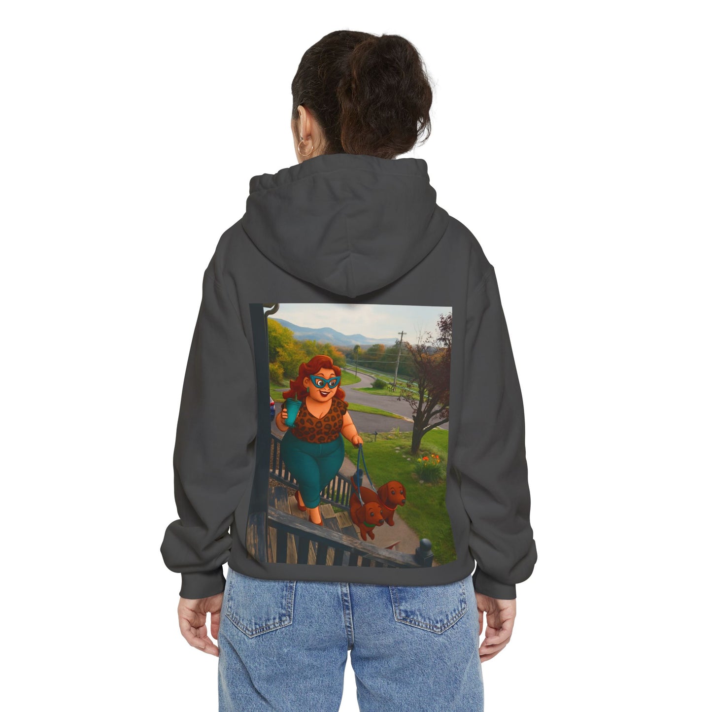 Unisex Garment-Dyed Hoodie