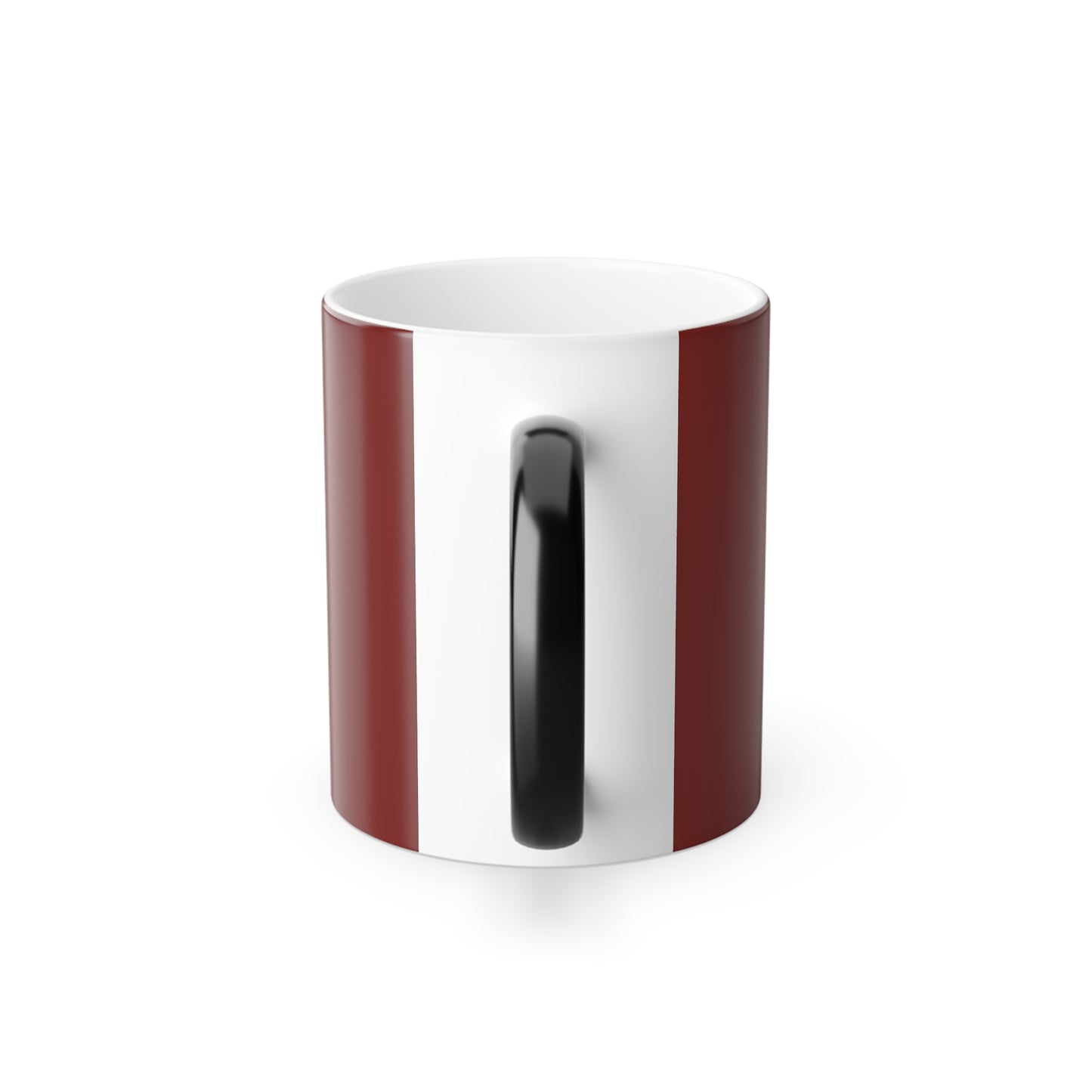 "Sit on it and rotate" Masculine Color Morphing Mug, 11oz