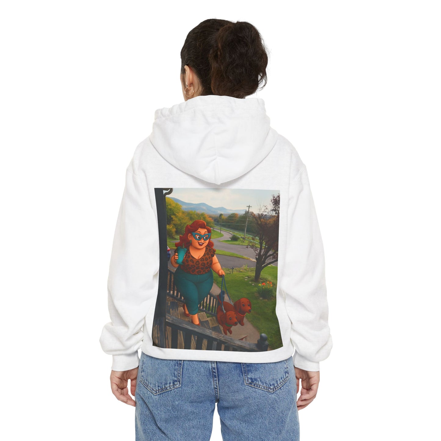 Unisex Garment-Dyed Hoodie