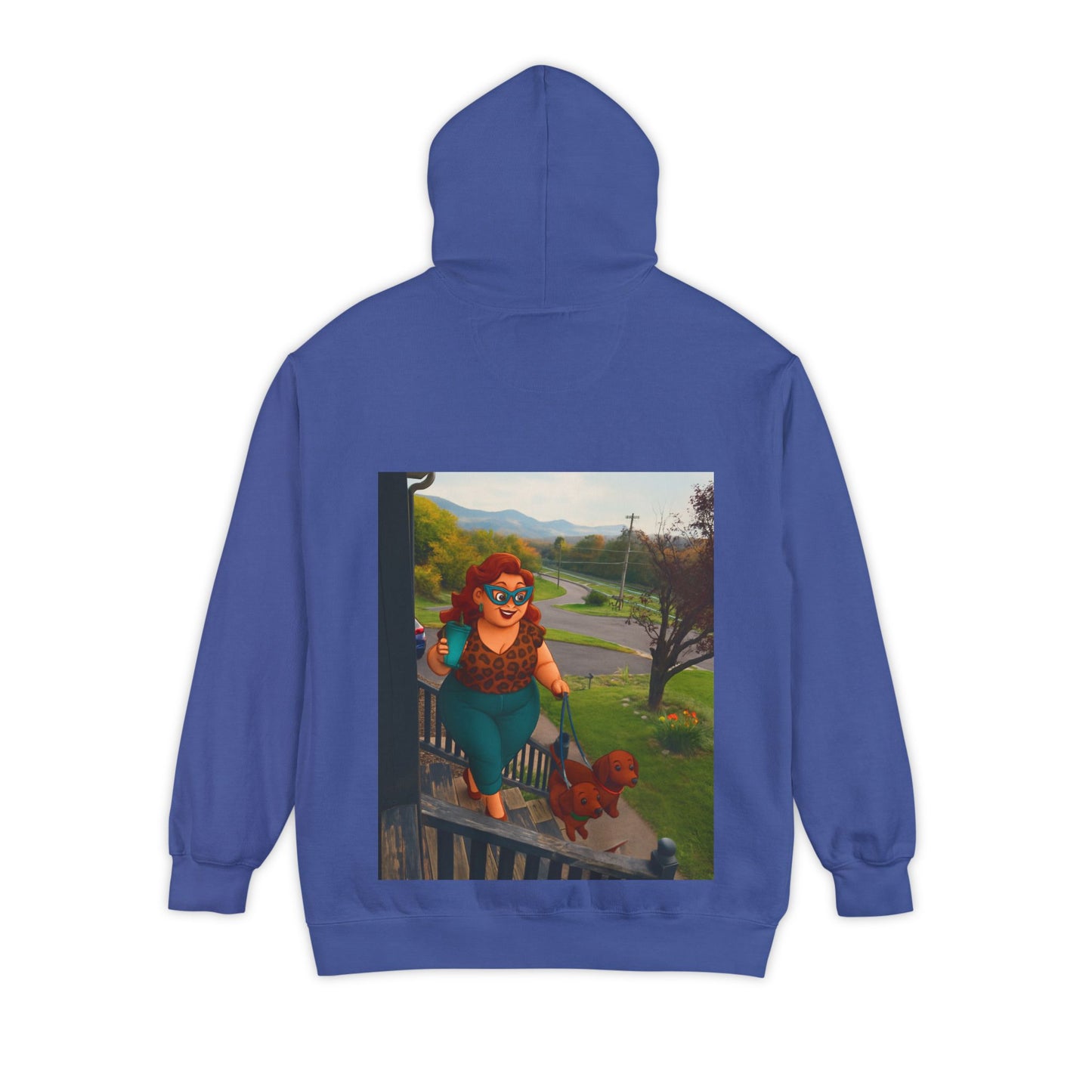 Unisex Garment-Dyed Hoodie