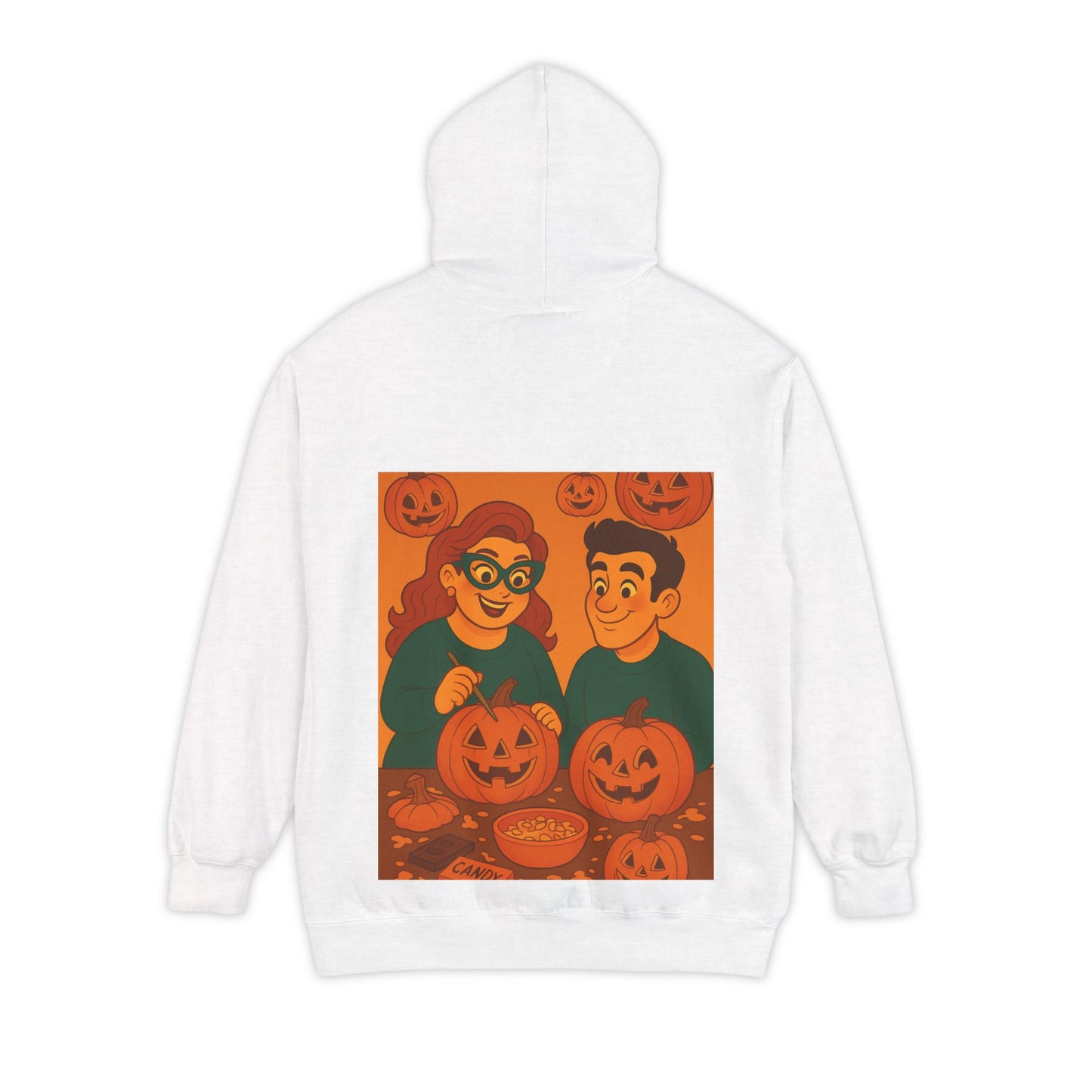 Halloween Graphic Hoodie | Unisex Cozy Sweatshirt, Perfect Gift for Friends, Casual Wear, Unique Style