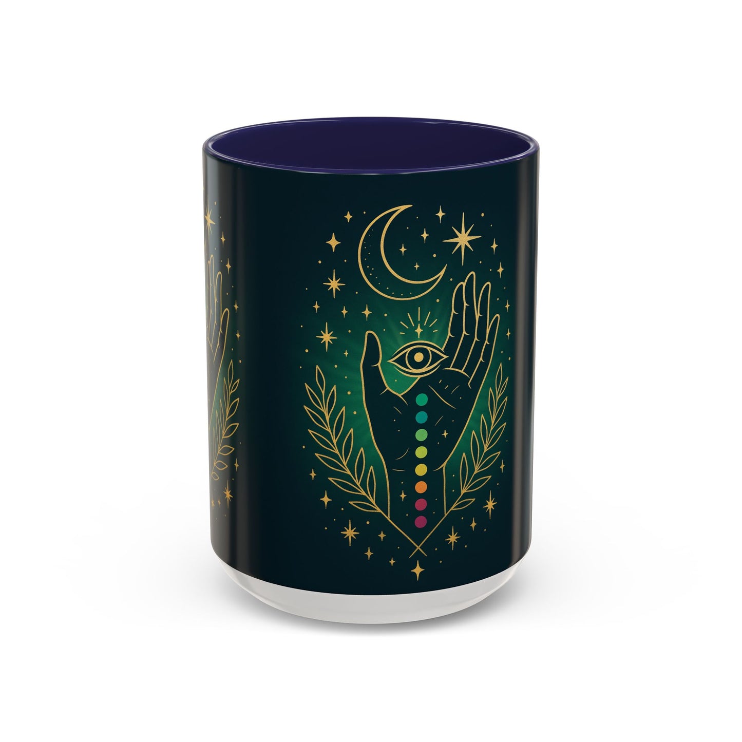 Chakra Accent Coffee Mug (11, 15oz)