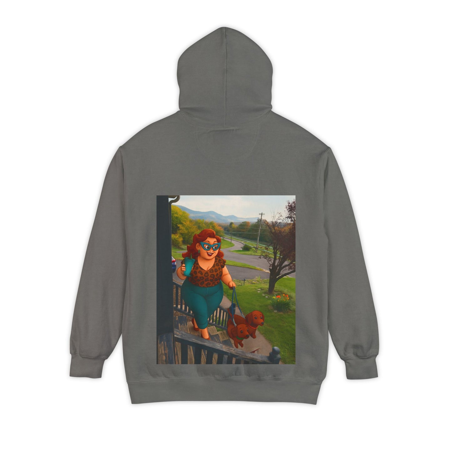 Unisex Garment-Dyed Hoodie