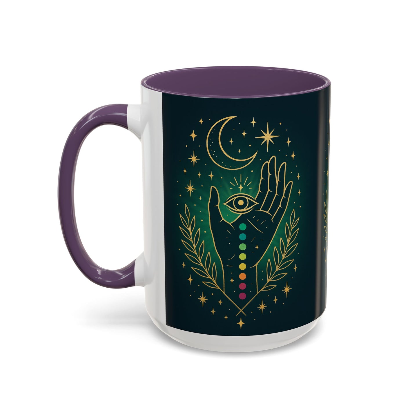 Chakra Accent Coffee Mug (11, 15oz)