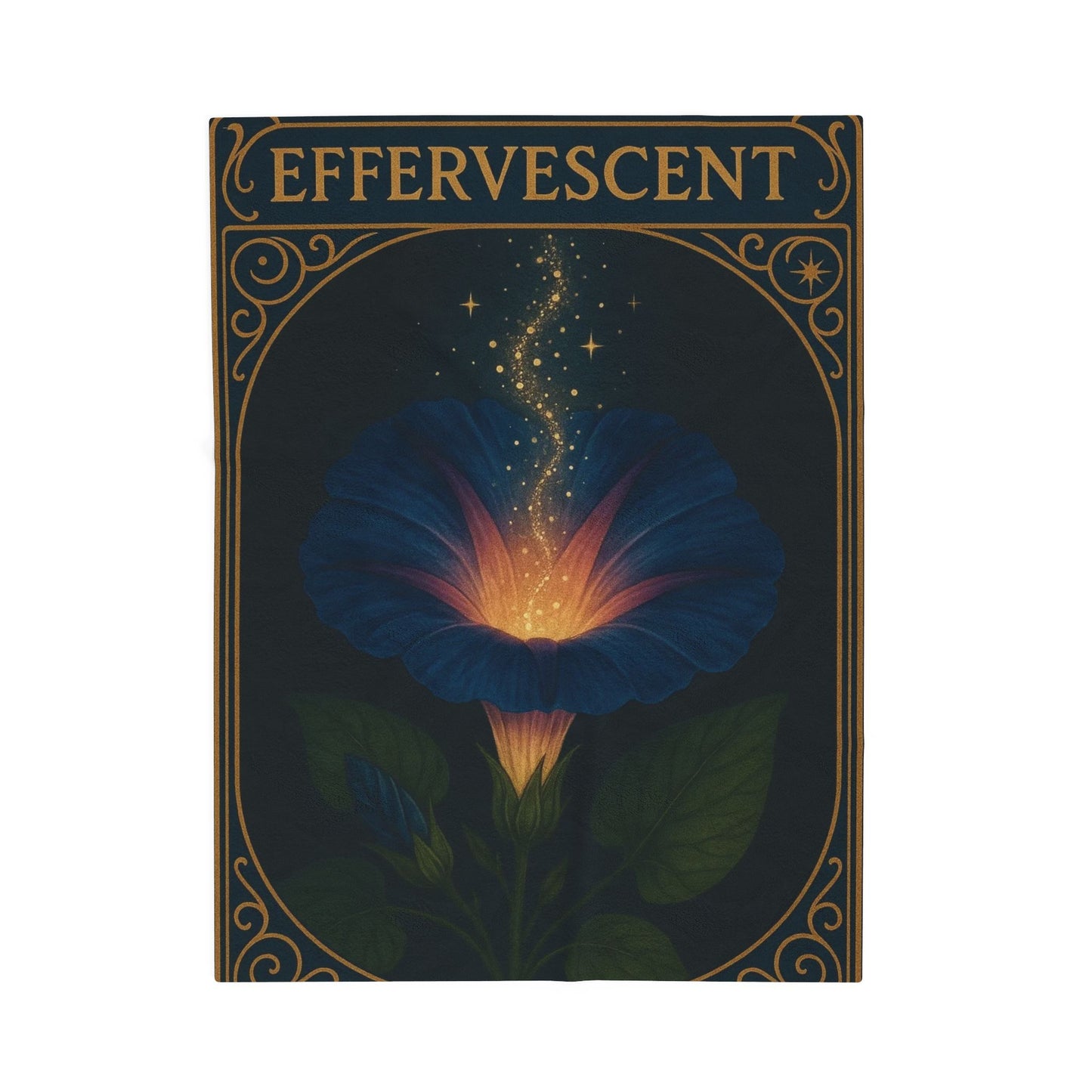 Effervescent Oracle Velveteen Plush Blanket