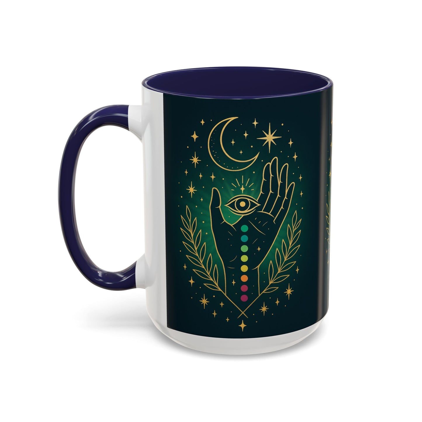 Chakra Accent Coffee Mug (11, 15oz)