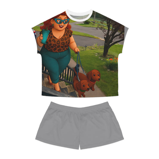 Women's Short Pajama Set (AOP)