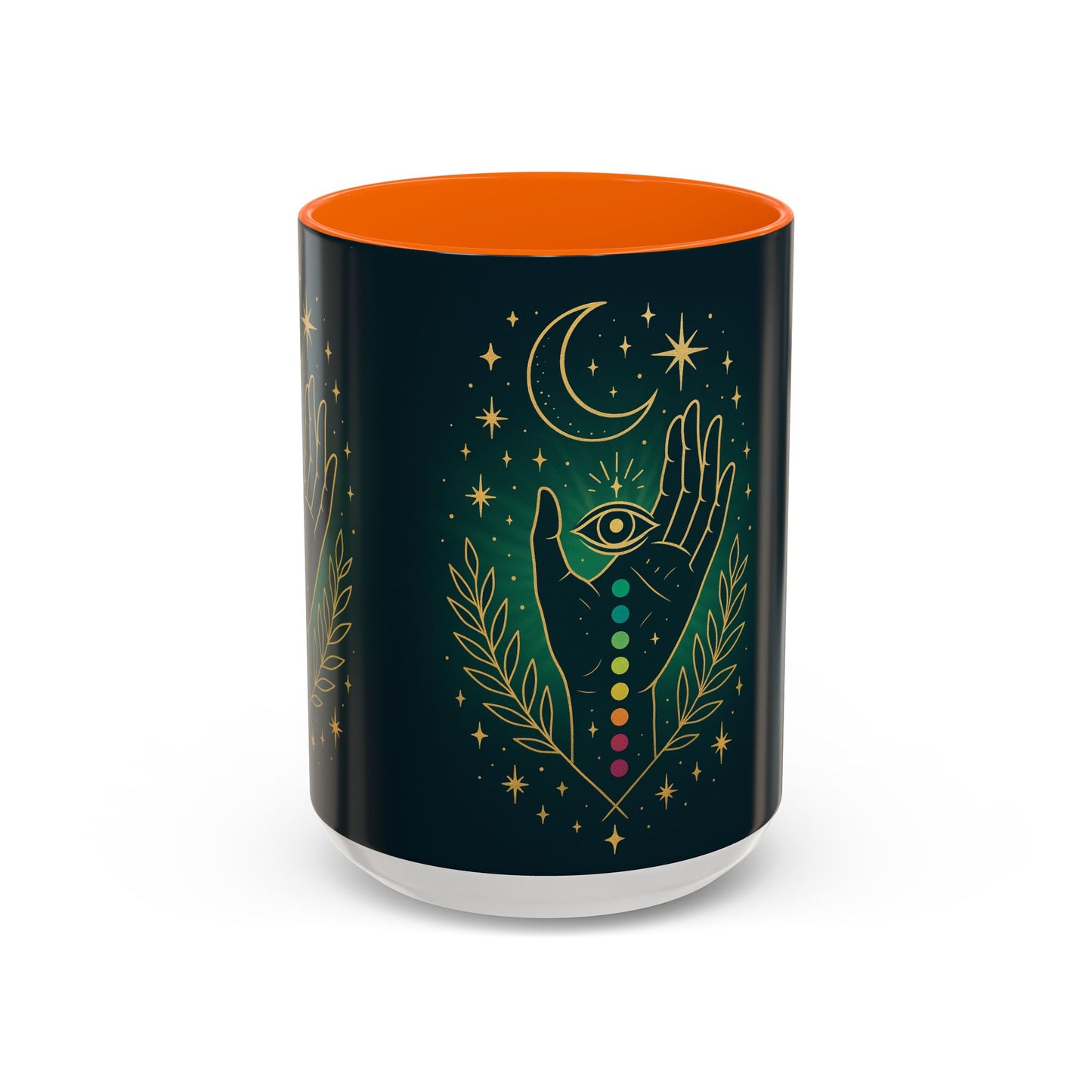 Chakra Accent Coffee Mug (11, 15oz)
