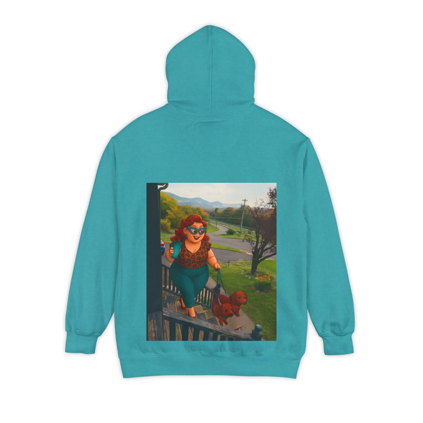 Unisex Garment-Dyed Hoodie