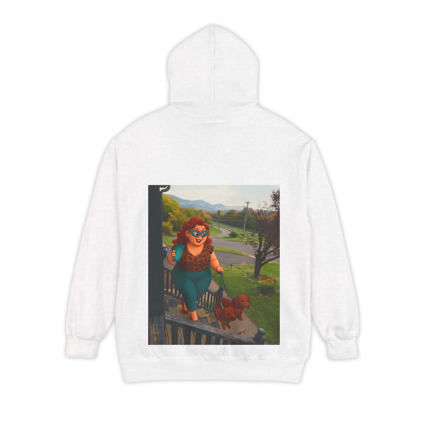 Unisex Garment-Dyed Hoodie