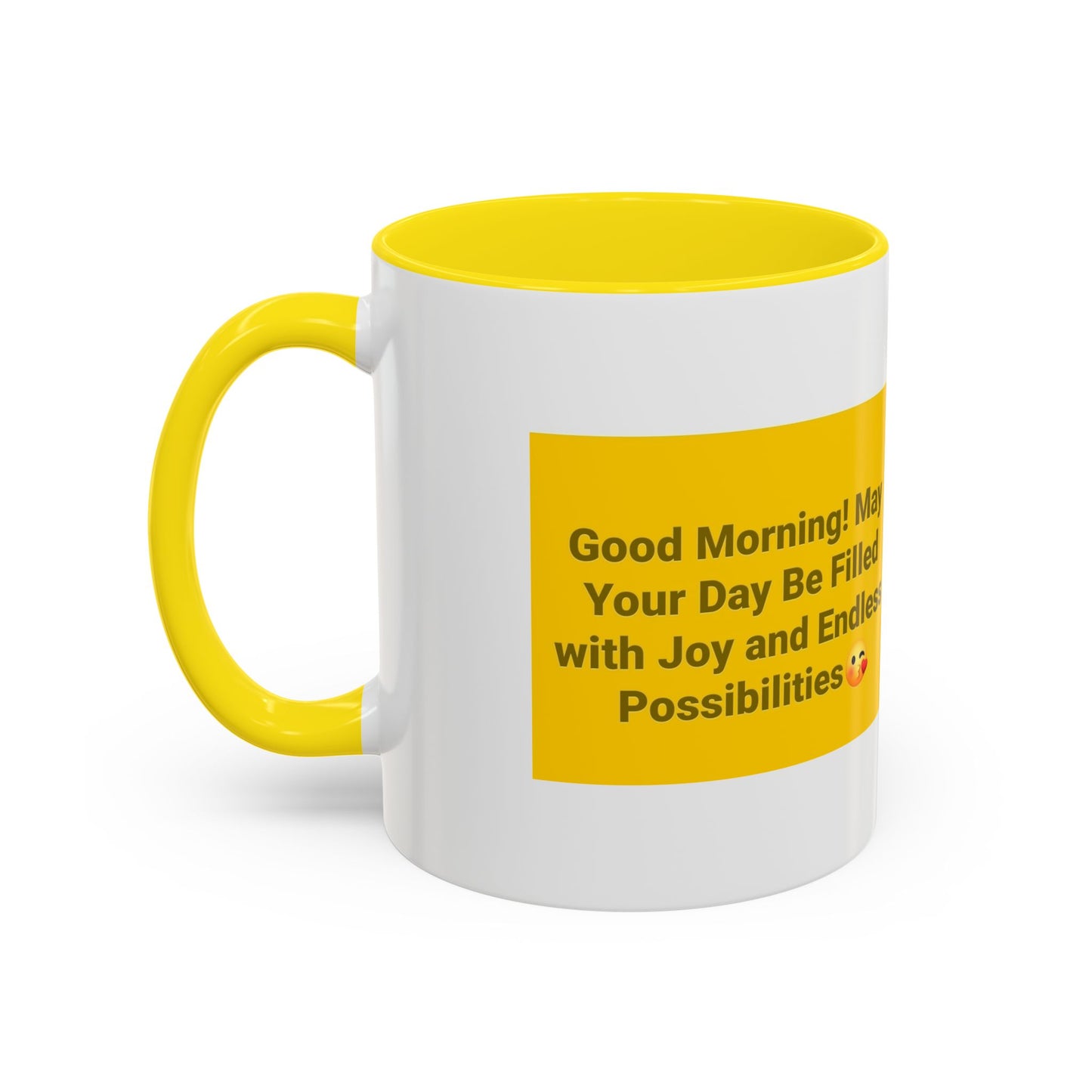Effervescent Floral Accent Coffee Mug